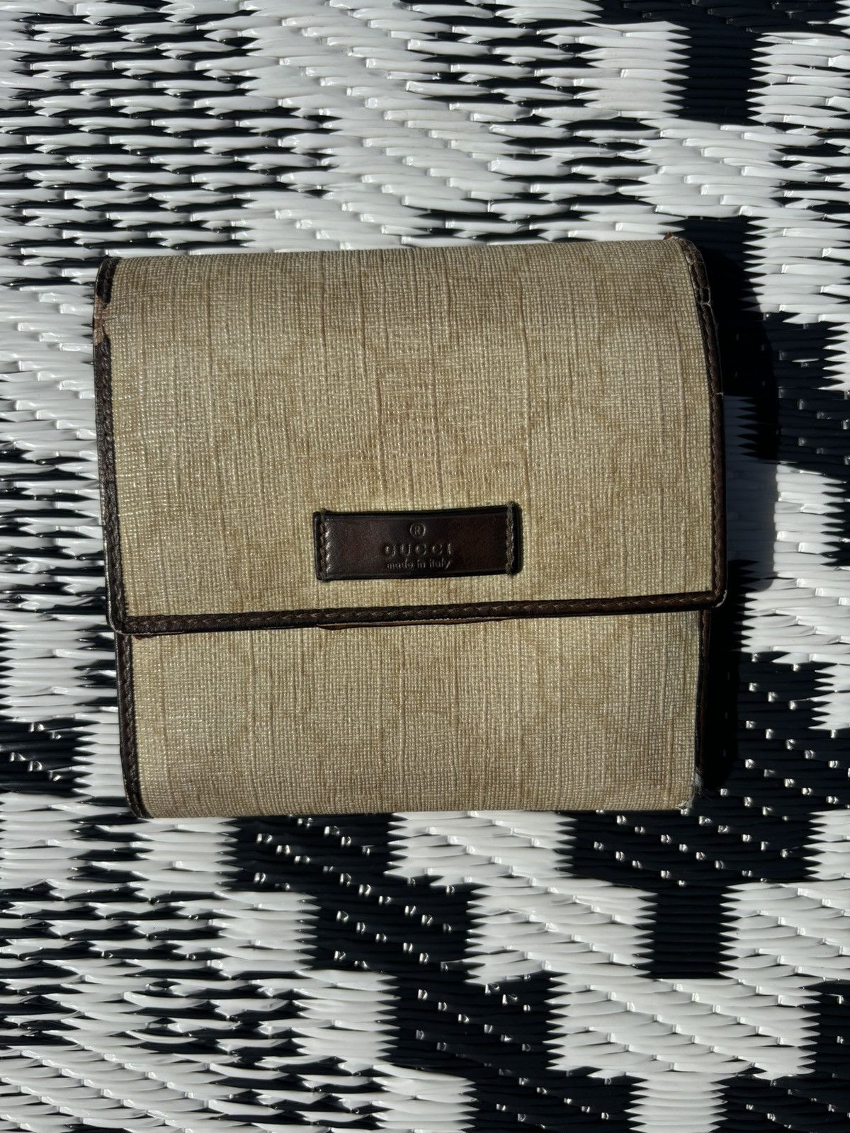 Gucci Vintage Monogram Wallet