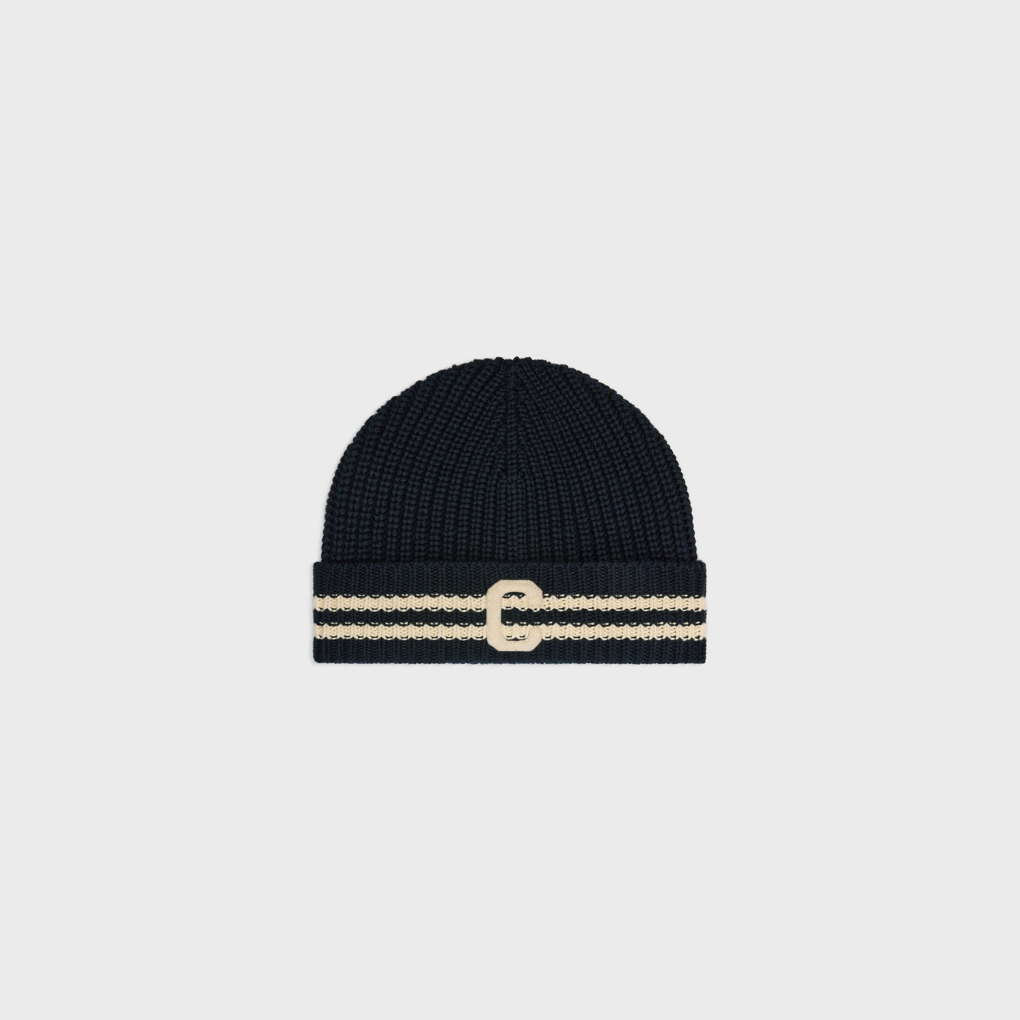 Celine o1bcso1str0925 2ADAV347Y Size: OS / Hat / Cap in Navy/Ecru Size ONE SIZE - 1 Thumbnail
