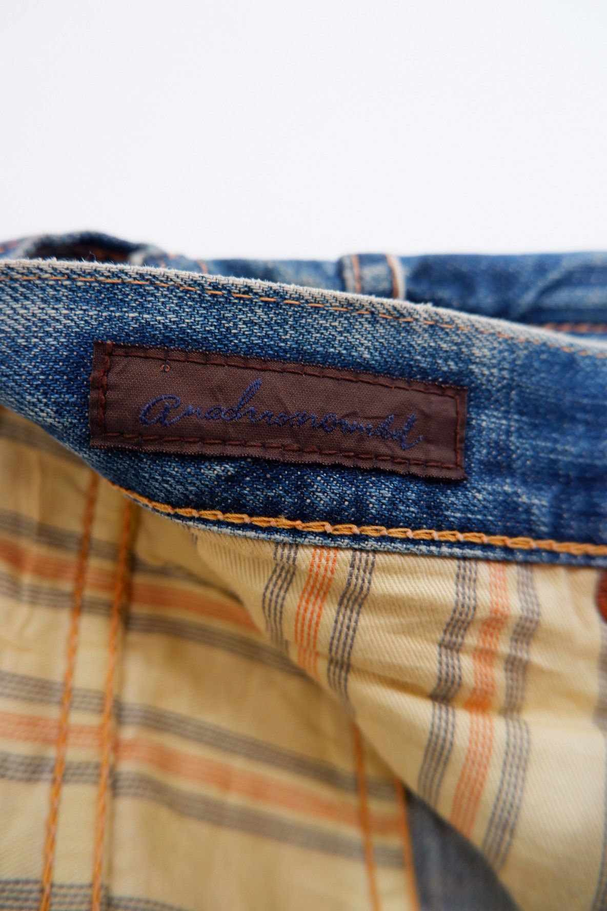 ANACHRONORM Anachronorm Vintage Trashed Distressed Selvedge Denim Size US 30 / EU 46 - 11 Thumbnail
