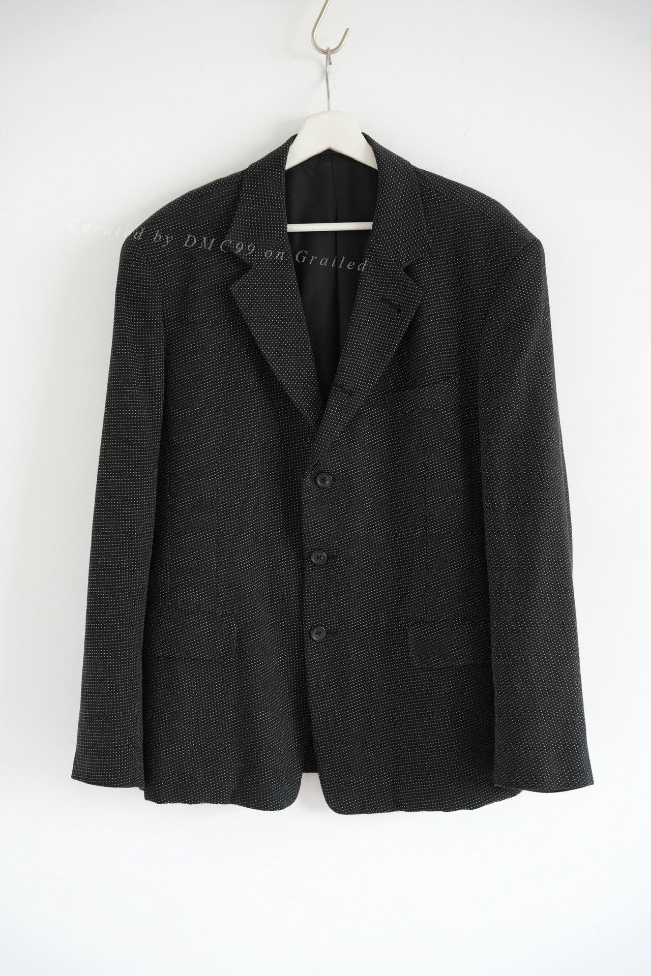 Yohji Yamamoto Yohji Yamamoto 95SS Sashiko Runway Blazer Size US S / EU 44-46 / 1 - 1 Thumbnail