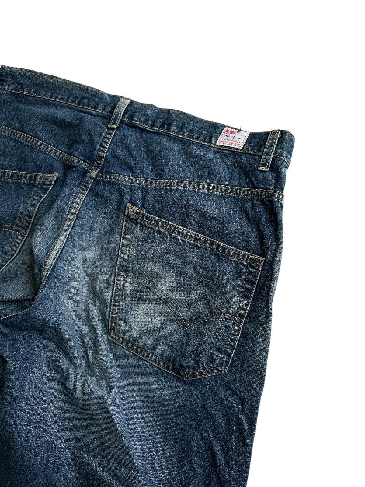 Japanese Brand Levis Baggy Short Denim Big Size 🎌💥 Size US 30 / EU 46 - 3 Thumbnail