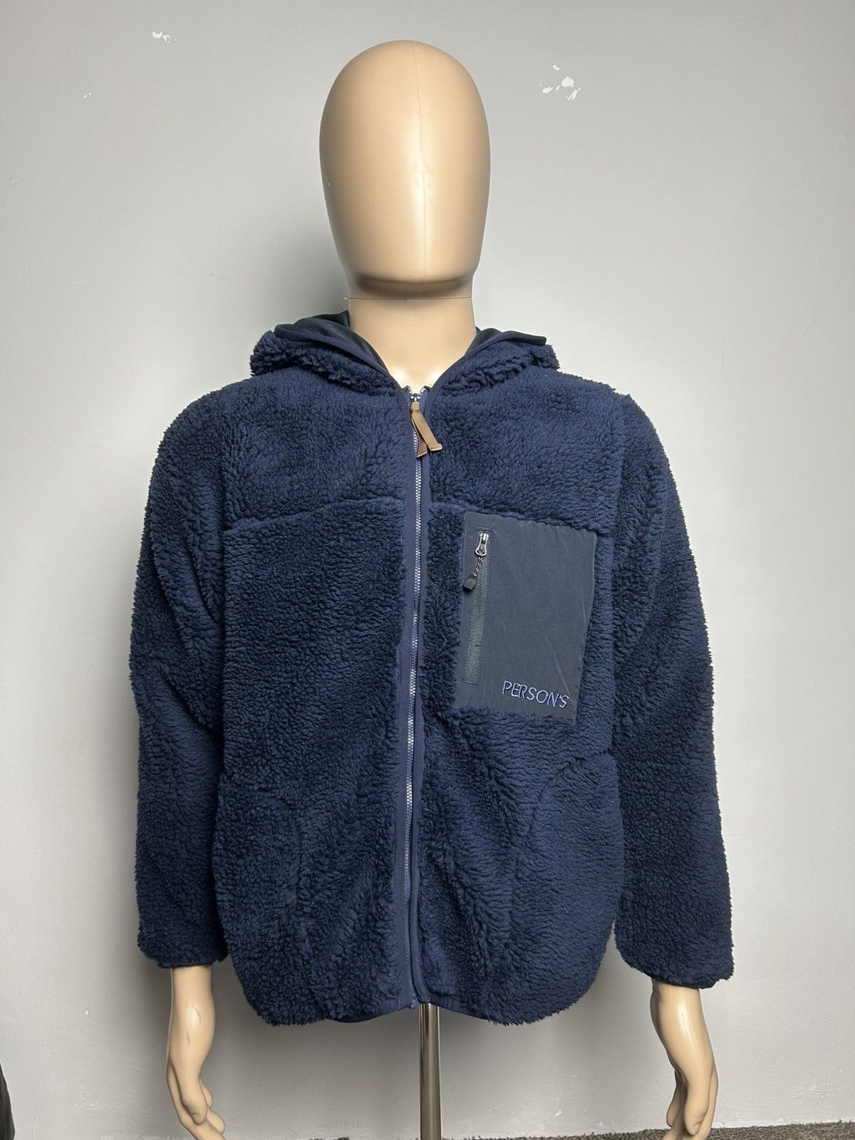Japanese Brand × PERSON'S PERSON’S FLEECE HOODIE JACKET Size US L / EU 52-54 / 3 - 1 Thumbnail
