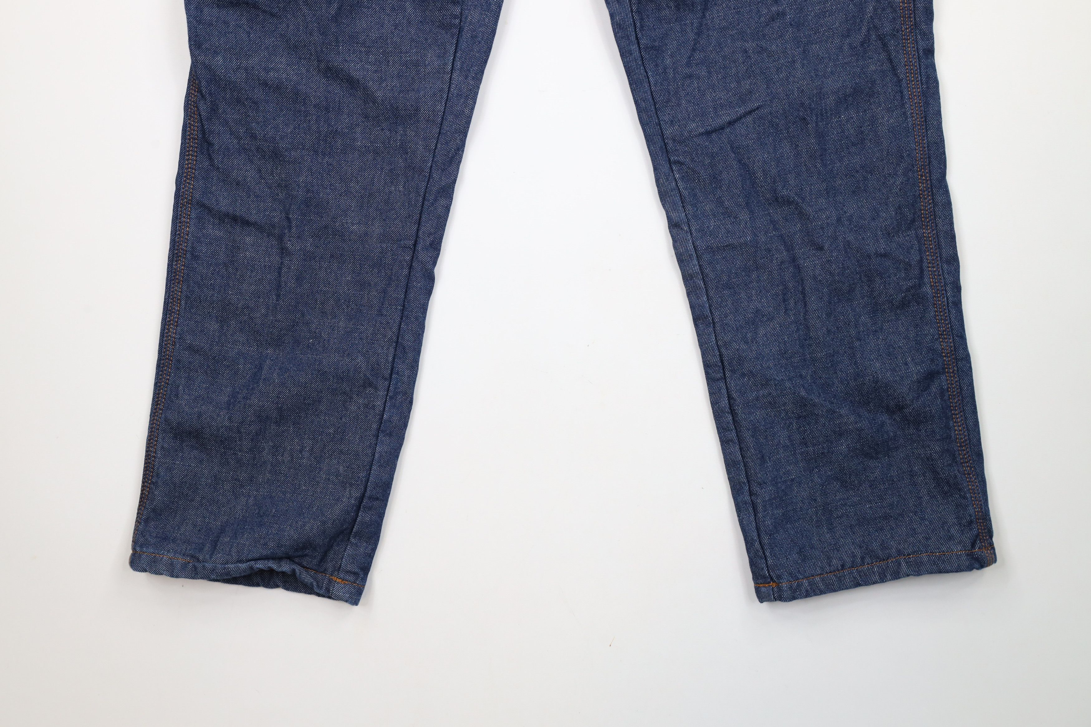 Vintage Vintage Streetwear Fit Flannel Lined Denim Jeans Blue Cotton Size US 36 / EU 52 - 5 Thumbnail