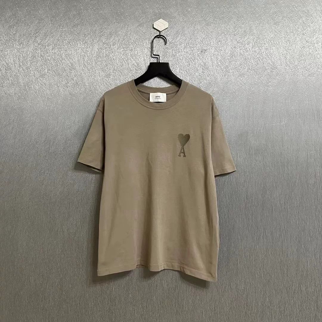 AMI ami short sleeve shirt in beige Size US XS / EU 42 / 0 - 1 Thumbnail