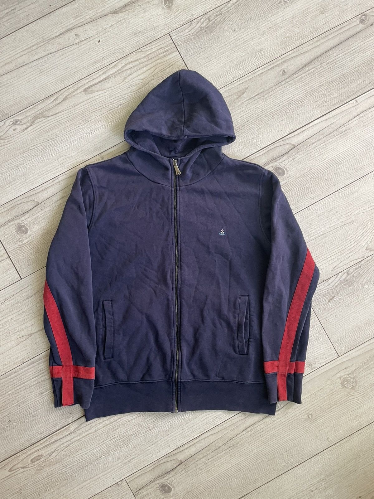 Luxury × Vivienne Westwood Vivienne Westwood Zip Up Hoodie Luxury × Vivienne Westwood Vivienne Westwood Zip Up Hoodie
