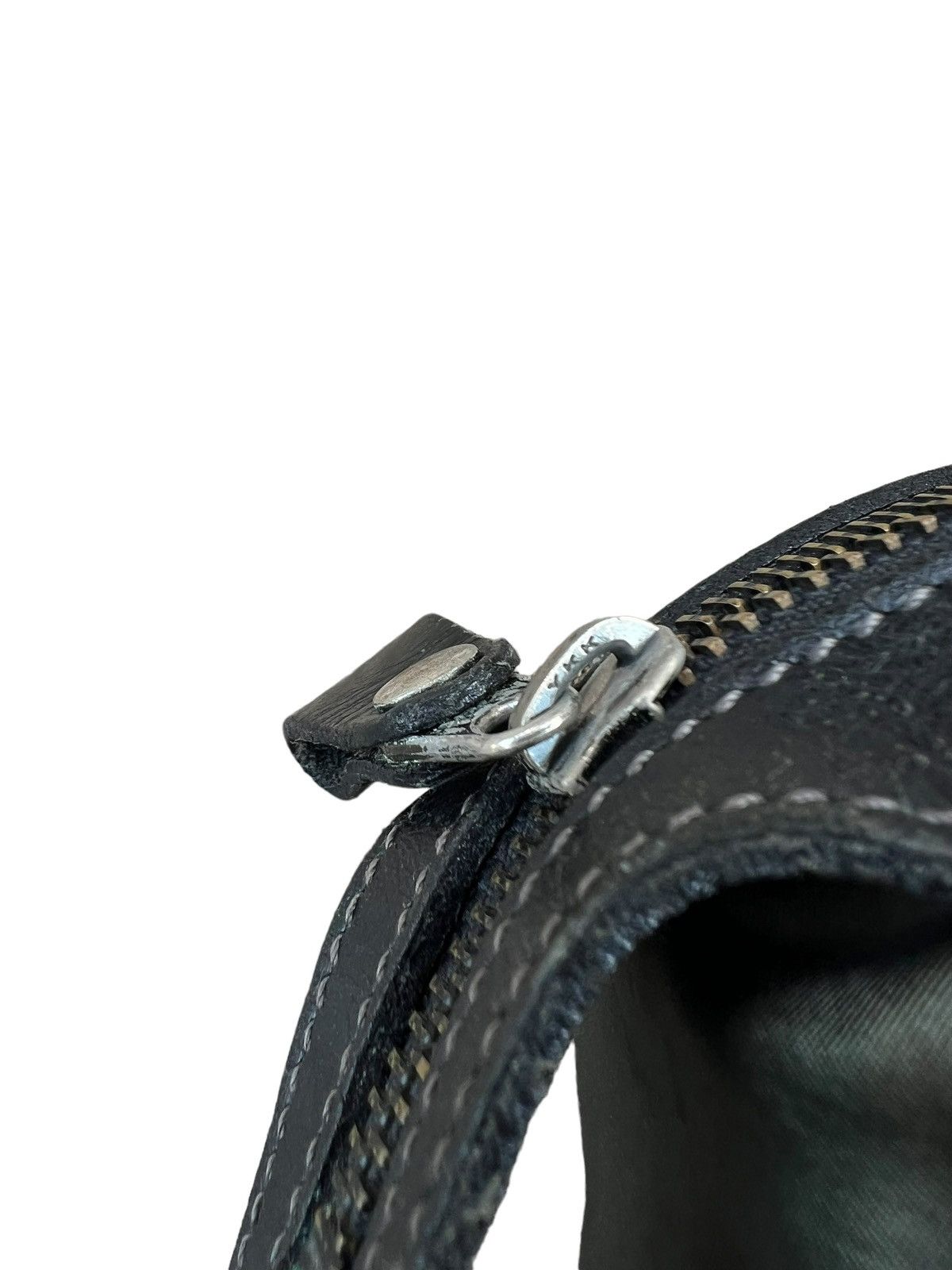 Leather × Yoshiyuki Konishi Vintage Yoshiyuki Konishi Crocodile Leather Clutch Bag Size ONE SIZE - 9 Thumbnail