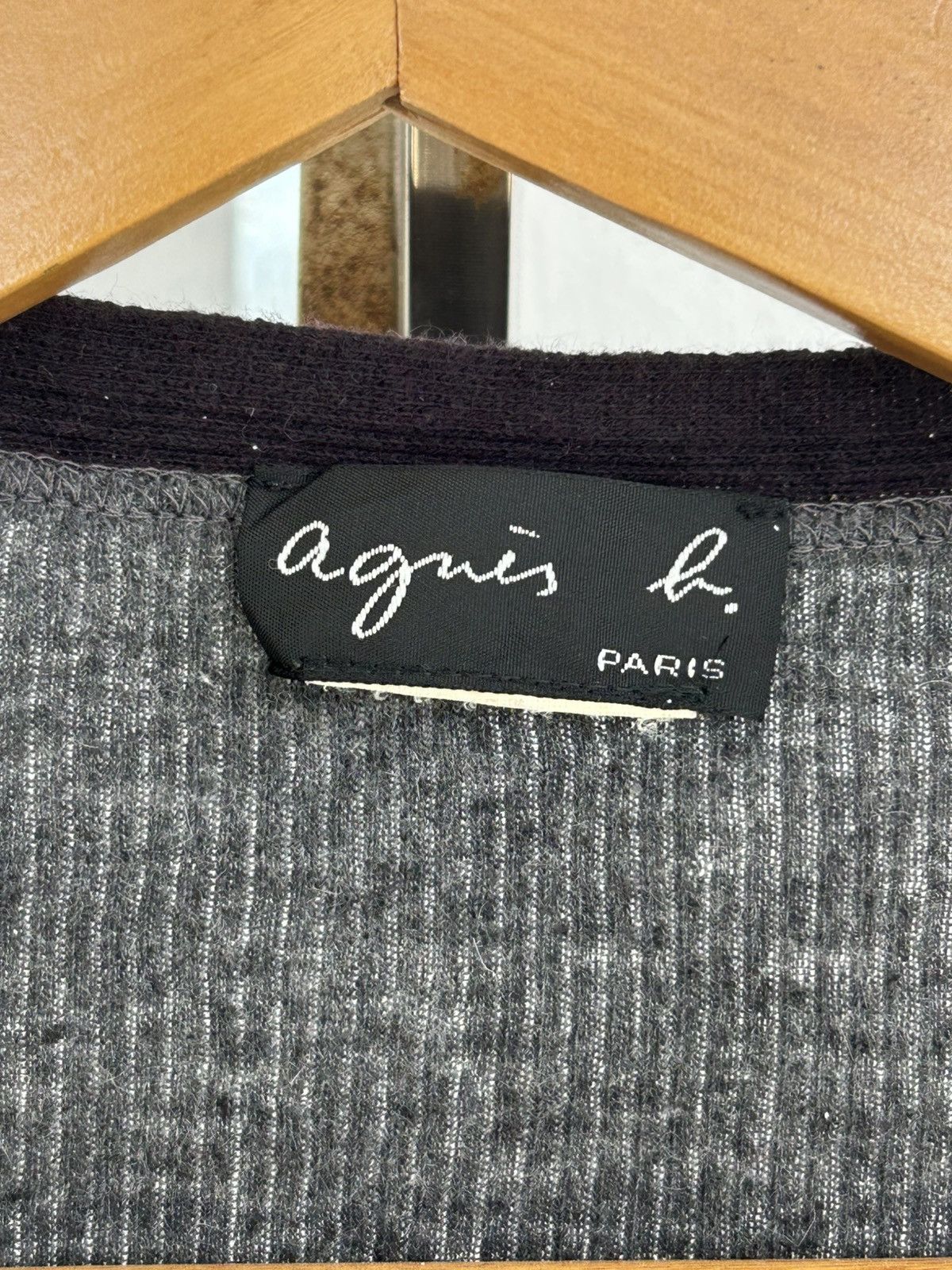agnes b. Agnes B Cardigan Vintage Gray Size S / US 4 / IT 40 - 5 Thumbnail