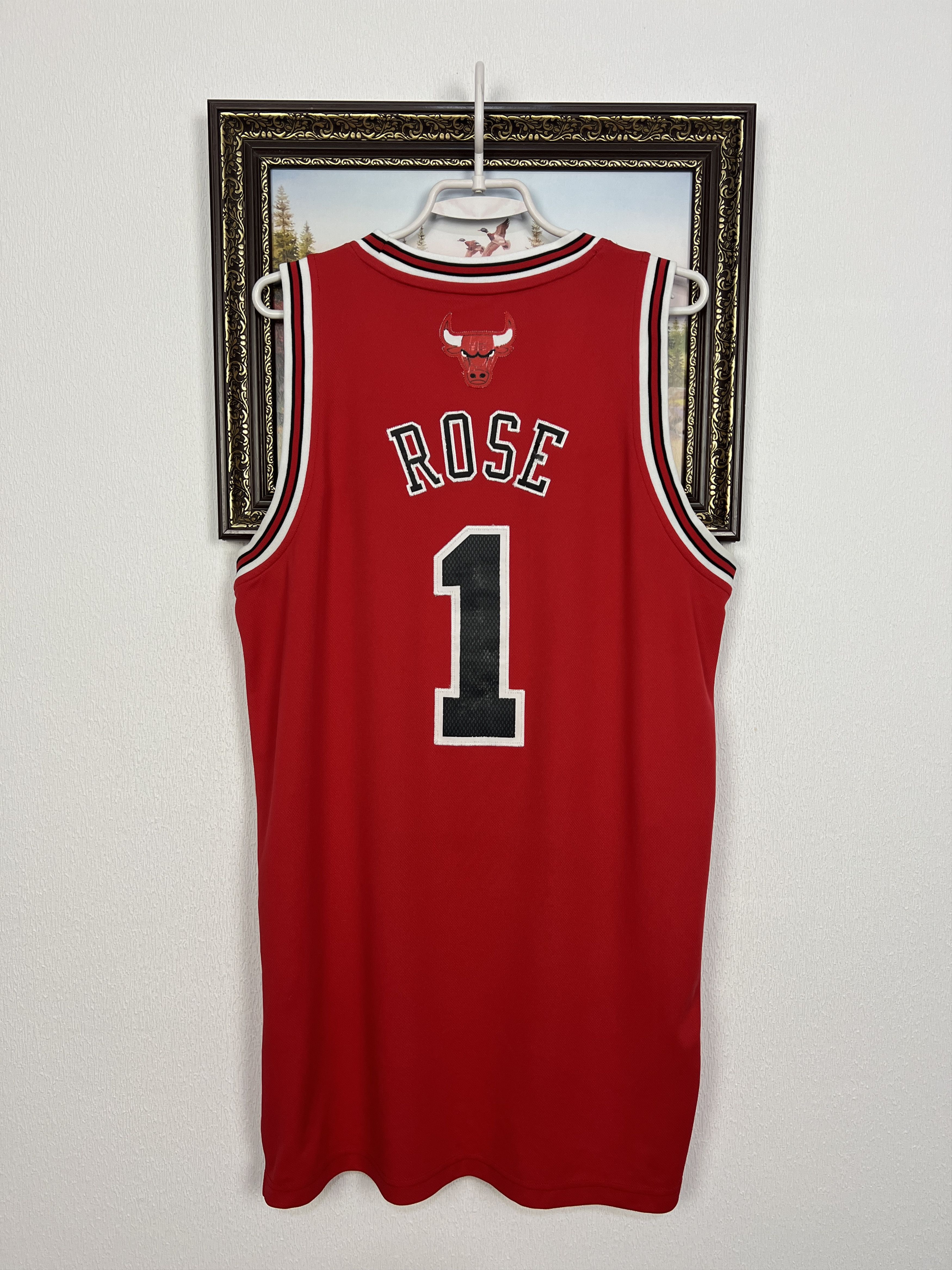 Adidas Vintage Chicago Bulls Derrick Rose #1 NBA Jersey Trikot Size US M / EU 48-50 / 2 - 10 Thumbnail