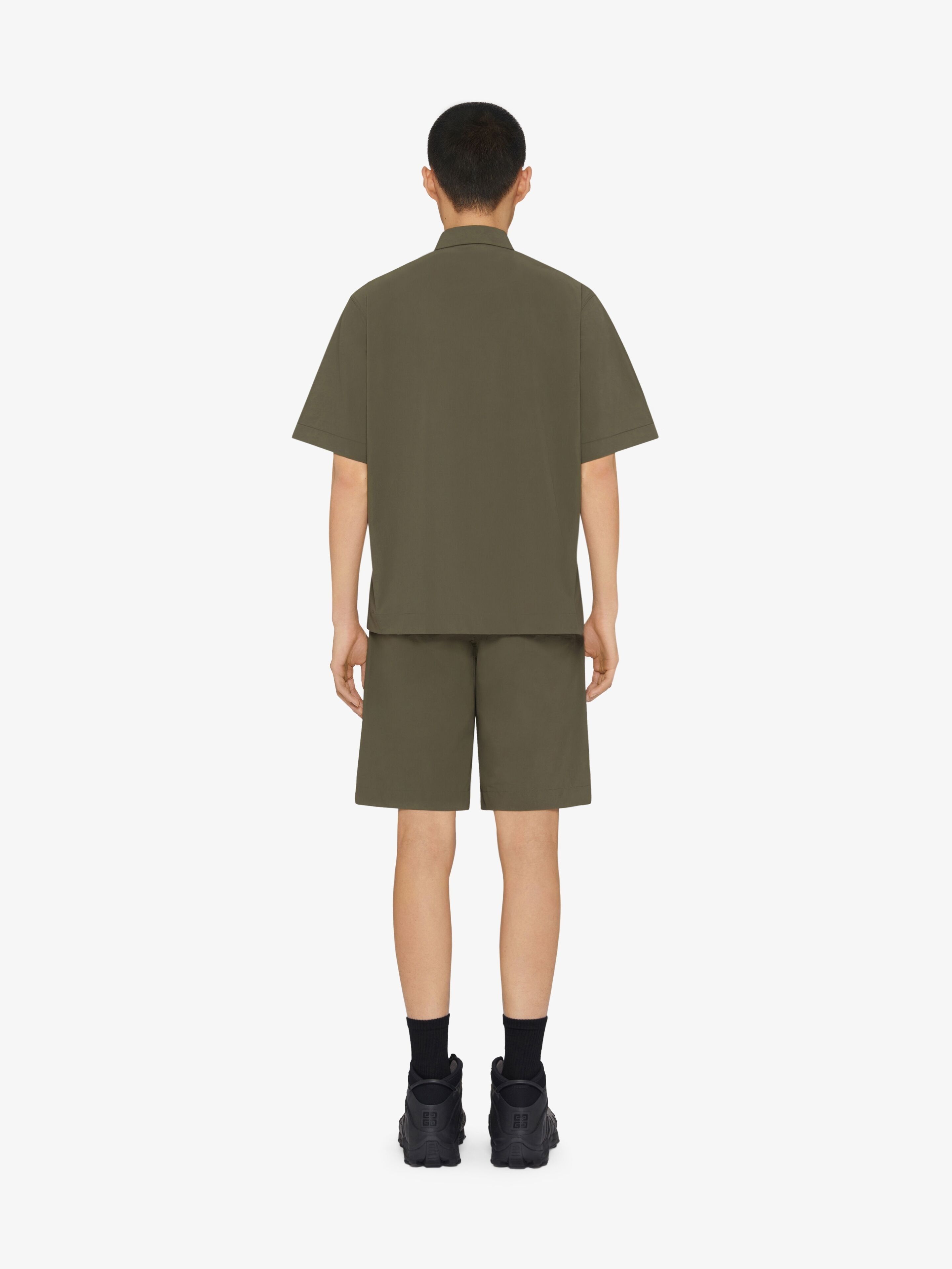 Givenchy o1w1db10925 Military Spirit Short With Elastic in Green Size US 34 / EU 50 - 4 Thumbnail