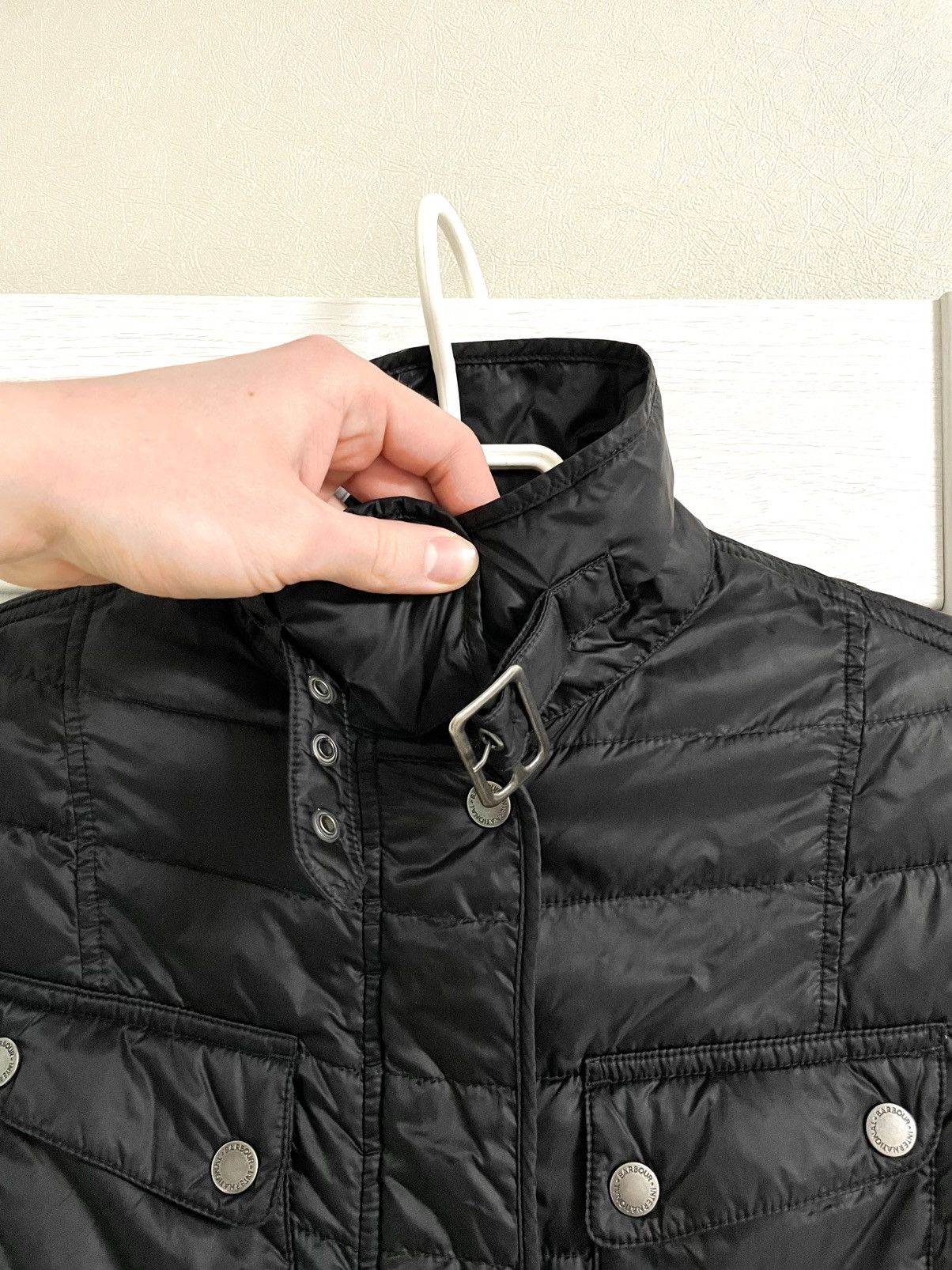 Barbour Barbour International Quilted Belted Broton Jacket US 8 Size M / US 6-8 / IT 42-44 - 4 Thumbnail