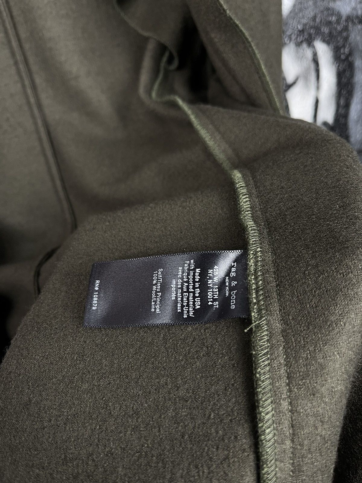 Rag & Bone Rag & Bone New York Wool Single Button Olive Blazer Women’s Size M / US 6-8 / IT 42-44 - 10 Thumbnail