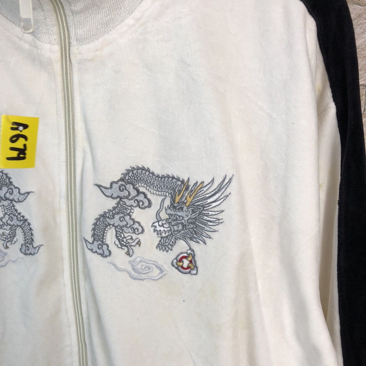 Edition Japan Defective Struct double dragon japan White sweater #A674 Size US XL / EU 56 / 4 - 10 Thumbnail