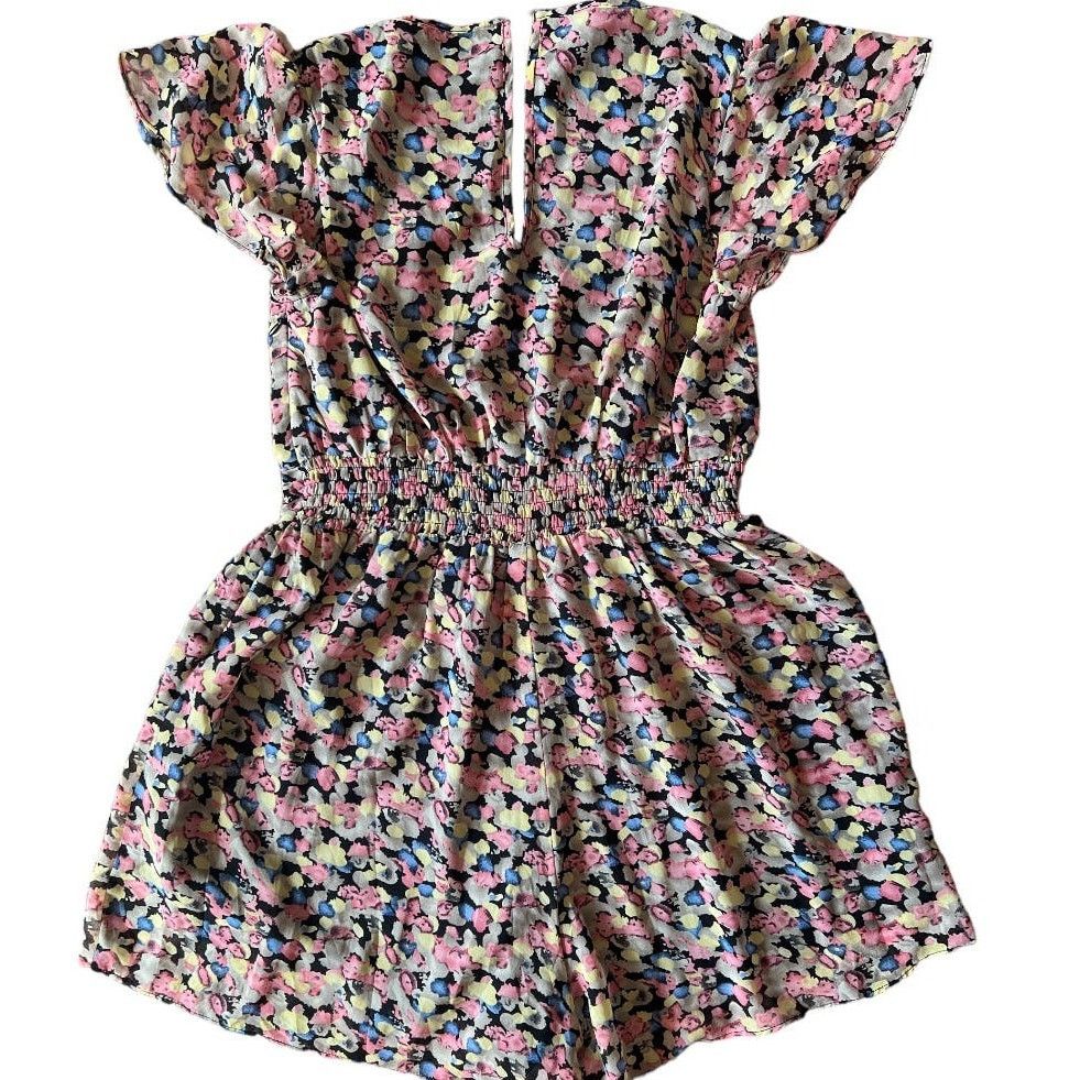 Other Twopercent Multicolor Floral Shorts Sleeve Romper, M Size M / US 6-8 / IT 42-44 - 2 Thumbnail