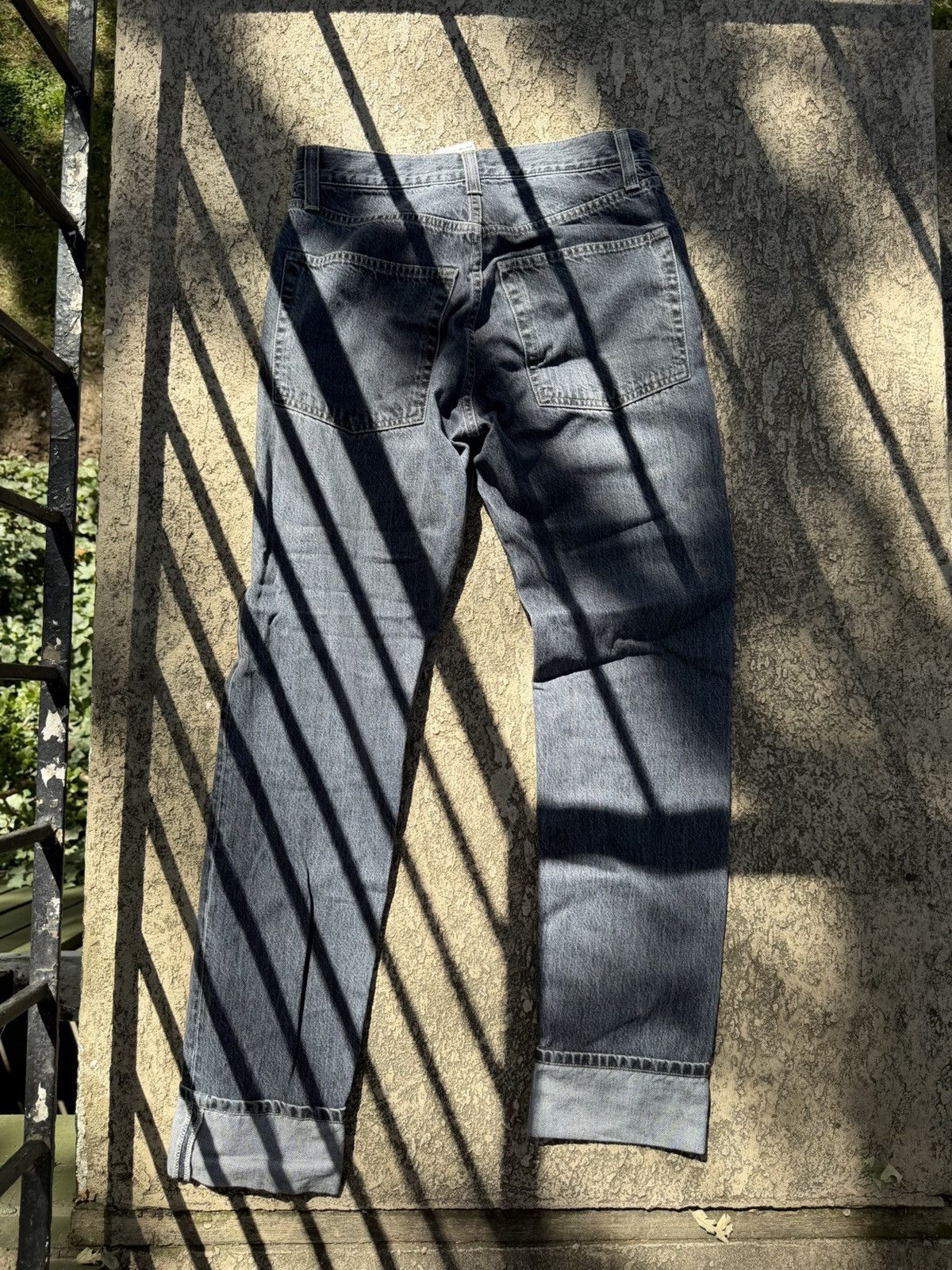 Helmut Lang Helmut Lang Embroided Hemmed Jeans. Very rare Size US 30 / EU 46 - 8 Thumbnail