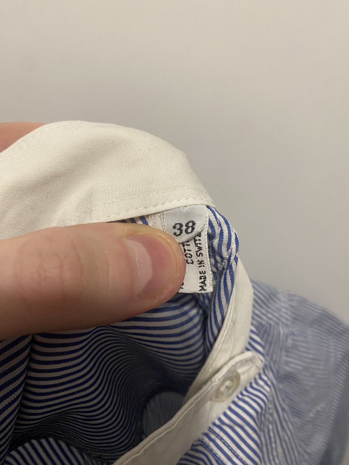 Celine Luxury vintage celine big logo on pocket shirt button up Size XS / US 0-2 / IT 36-38 - 3 Thumbnail