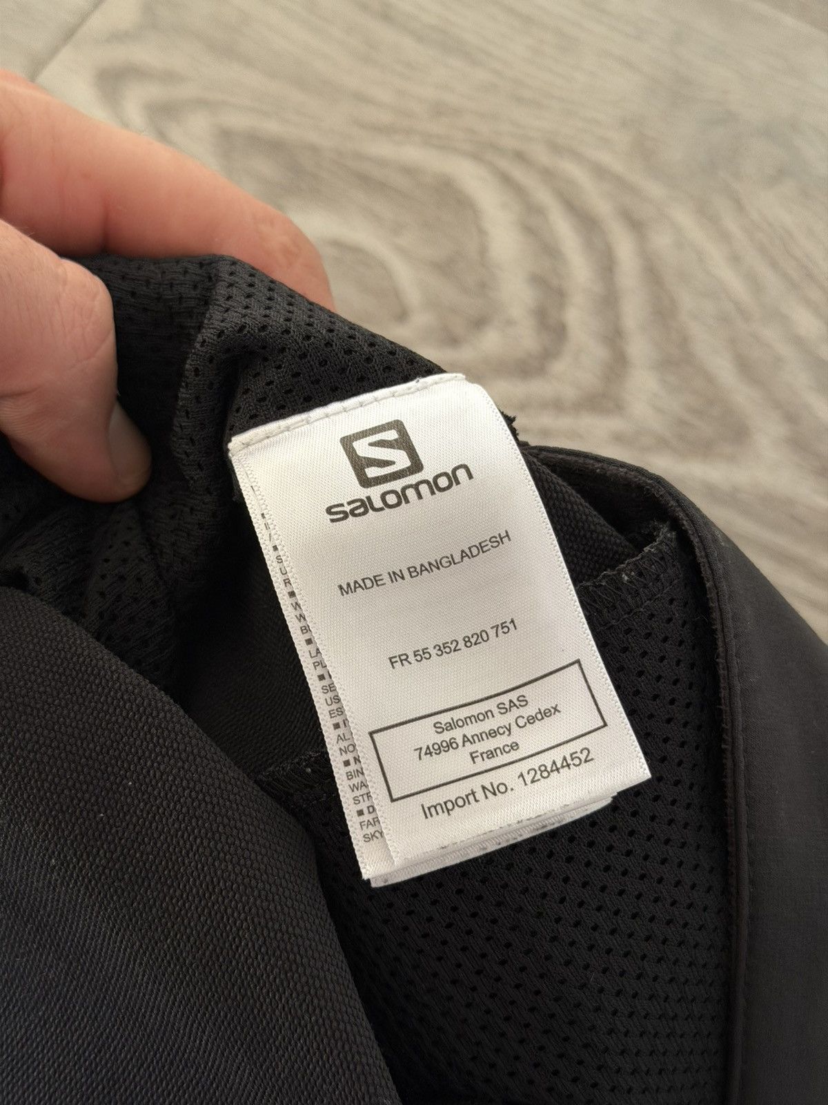 Salomon Salomon Lab System Outdoor Climawind S Logo Trail Pants Size US 30 / EU 46 - 14 Thumbnail
