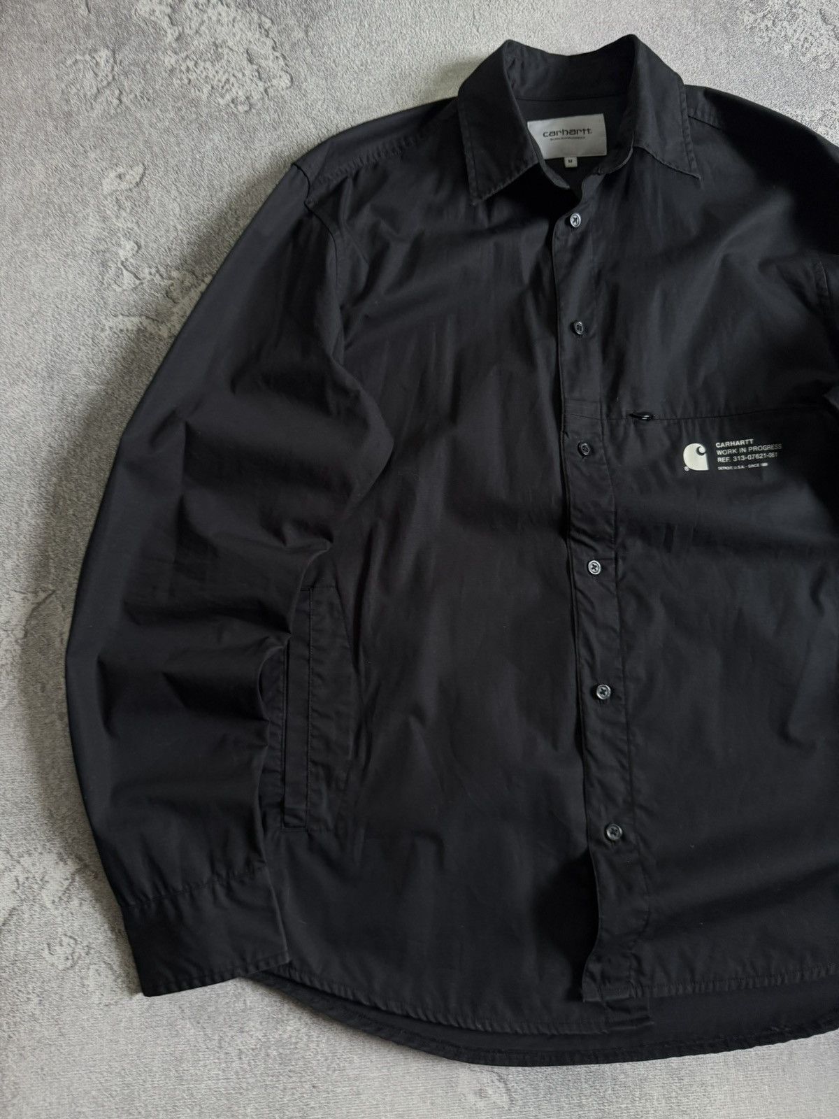 Carhartt Wip Carhartt Wip M/size Coleman shirt black overshirts casual Size US M / EU 48-50 / 2 - 3 Thumbnail