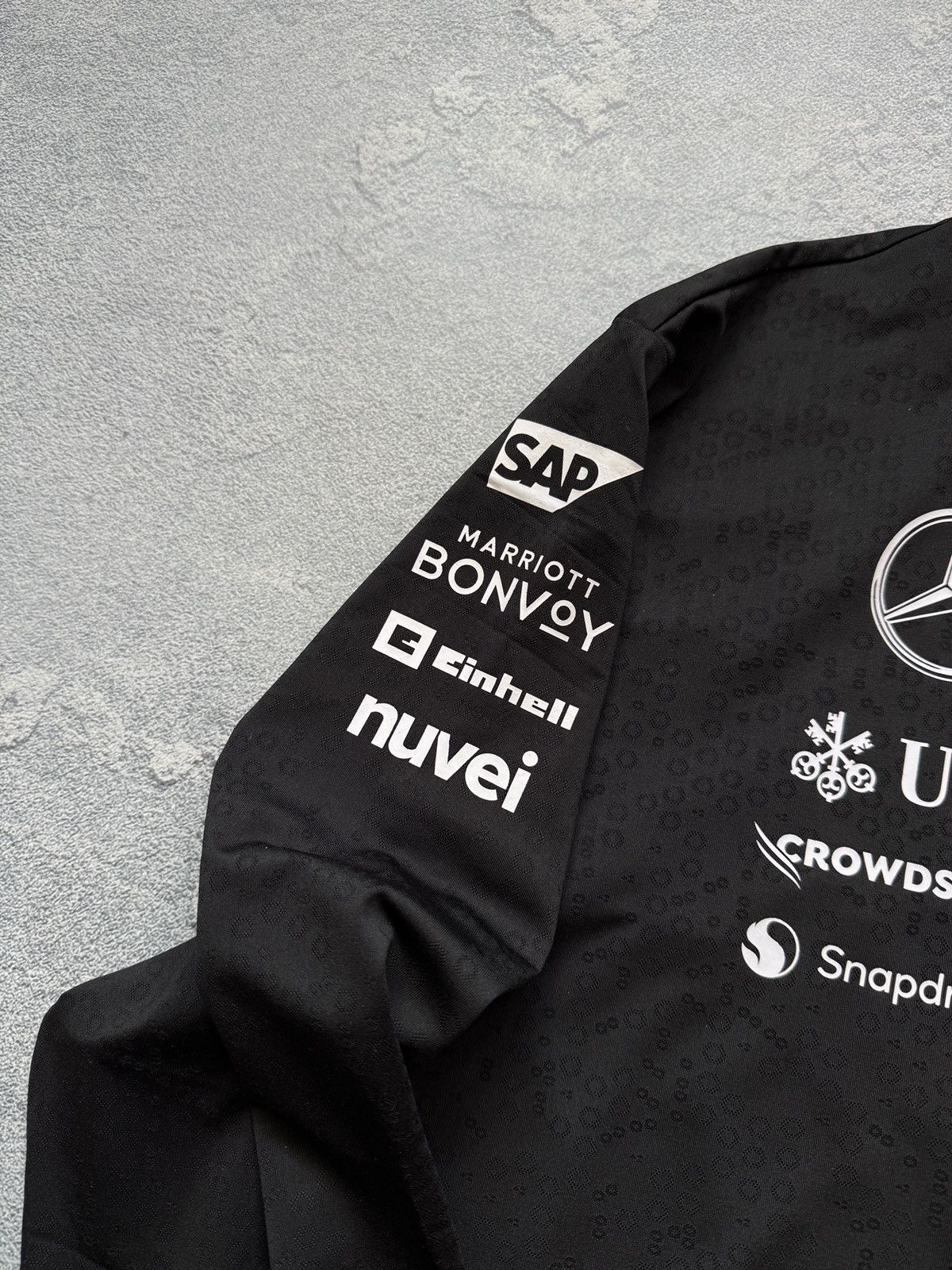 Formula 1 Vintage Mercedes Benz AMG Petronas Racing Long Sleeve Black Size US L / EU 52-54 / 3 - 7 Thumbnail