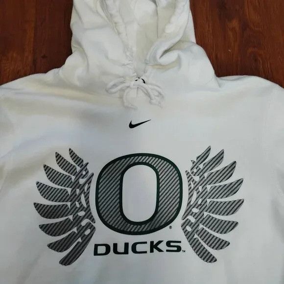 Nike Vintage Nike Oregon Ducks Mid Swoosh Hoodie Sweatshirt Size US M / EU 48-50 / 2 - 1 Thumbnail