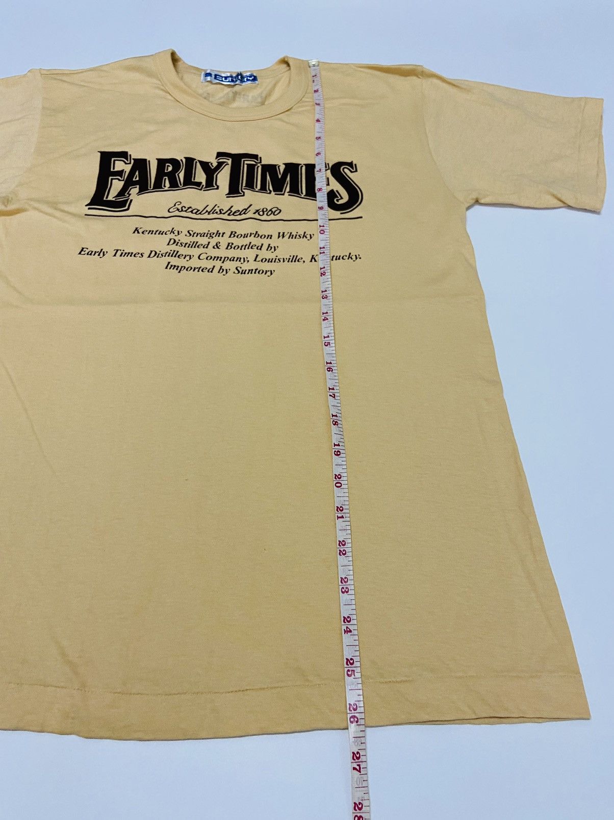 Vintage VINTAGE SUNTORY TEE Size US S / EU 44-46 / 1 - 8 Thumbnail