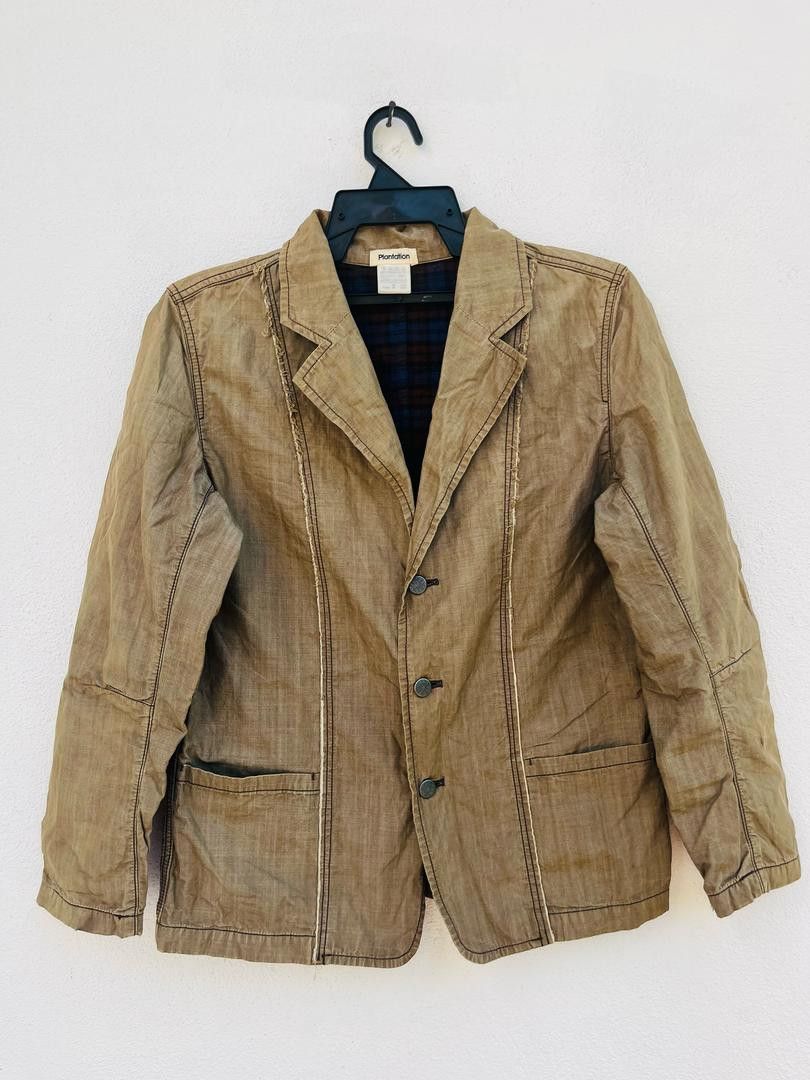 Issey Miyake × Japanese Brand Vintage Plantation Issey Miyake Designer Fashion Style Size US M / EU 48-50 / 2 - 1 Thumbnail