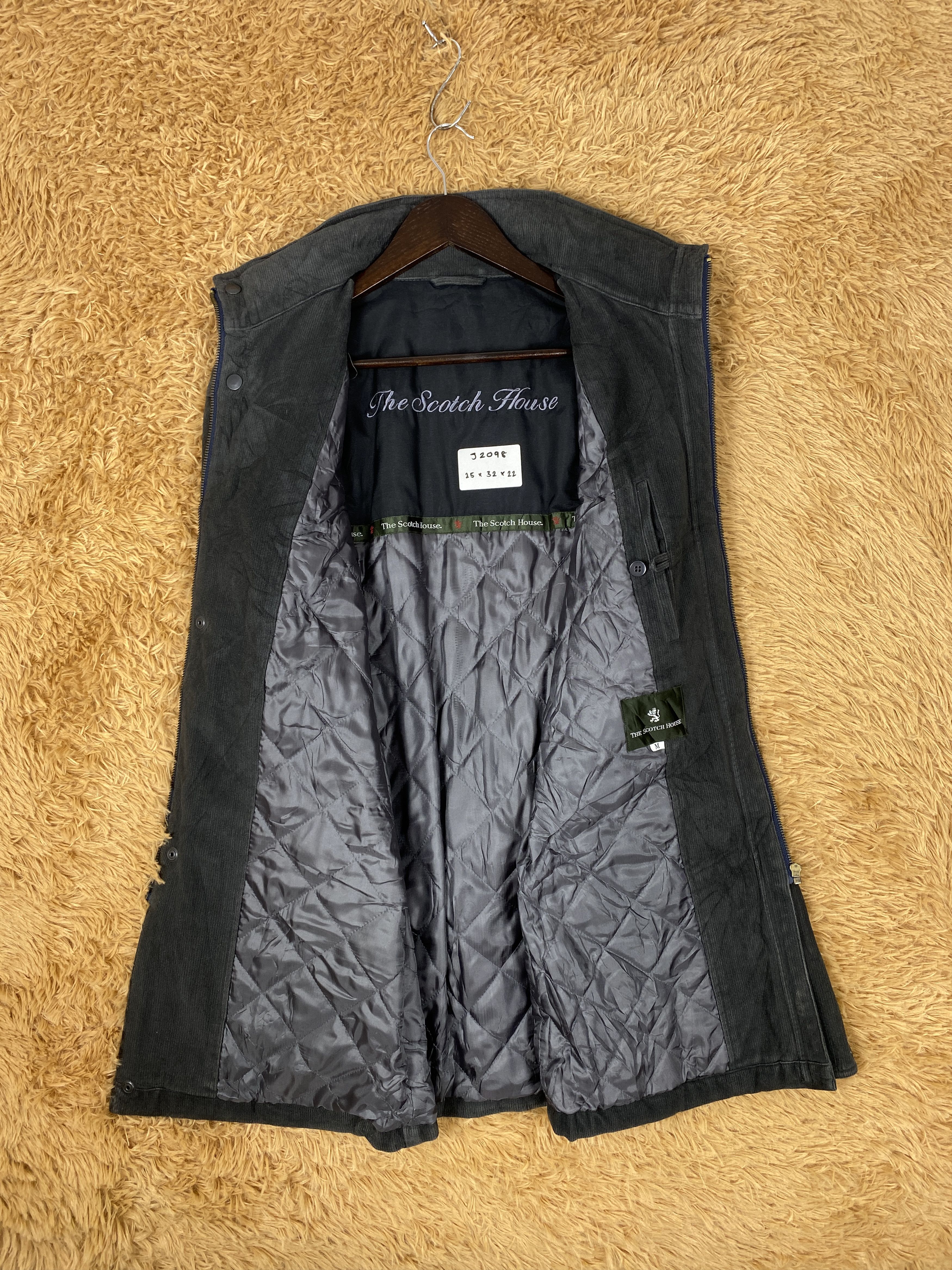 Vintage Vintage The Scotch House Quilted Lining Jacket J2098 Size US M / EU 48-50 / 2 - 7 Thumbnail