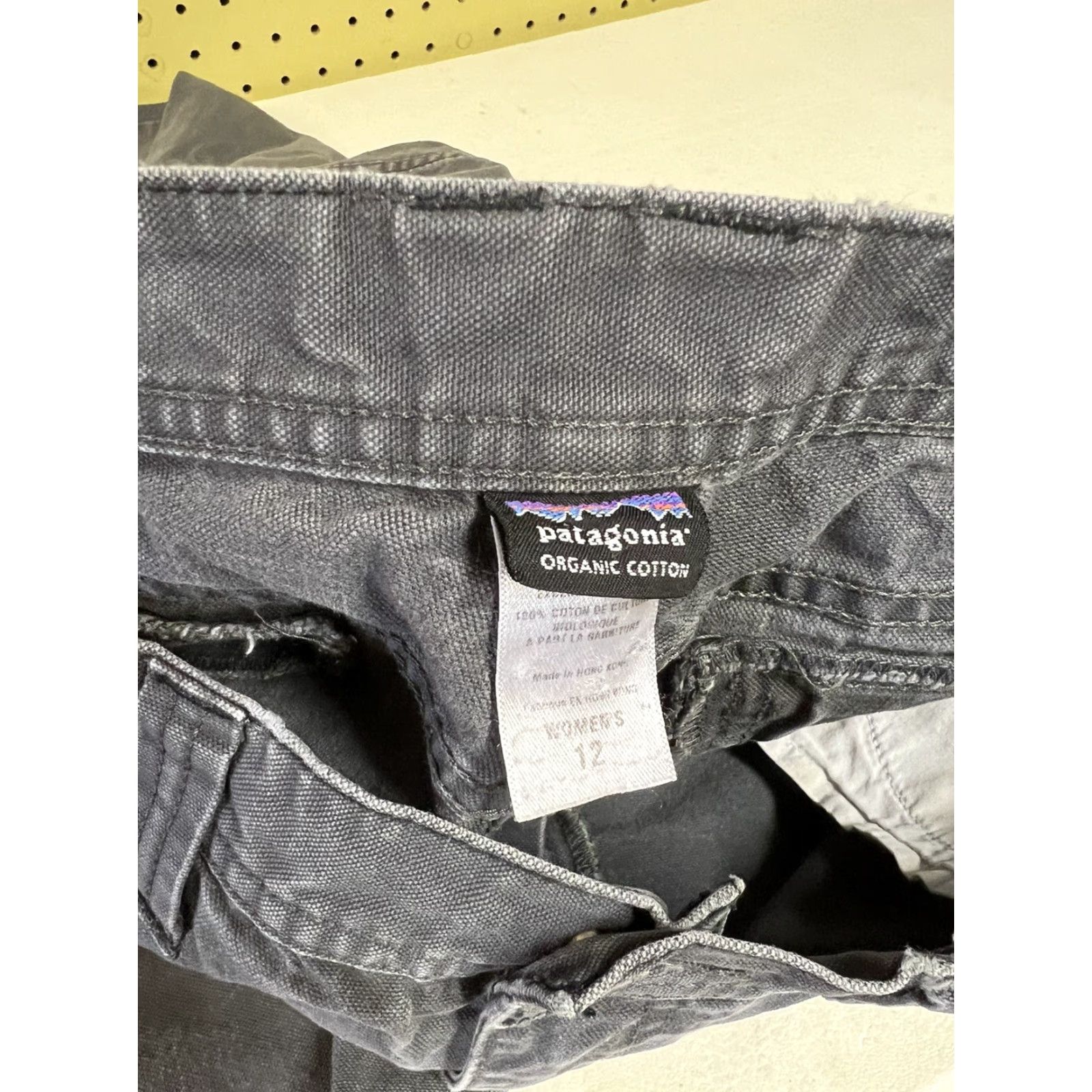 Patagonia Patagonia Womens Workwear Shop Duck Canvas Work Pant 12 Gray Size 34" / US 12 / IT 48 - 4 Thumbnail
