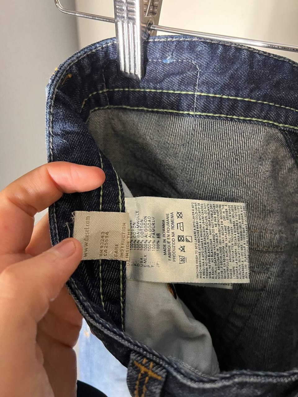 Diesel VINTAGE DIESEL INDUSTRY DENIM DIVISION DESIGNER JEANS RETRO Size US 30 / EU 46 - 13 Thumbnail