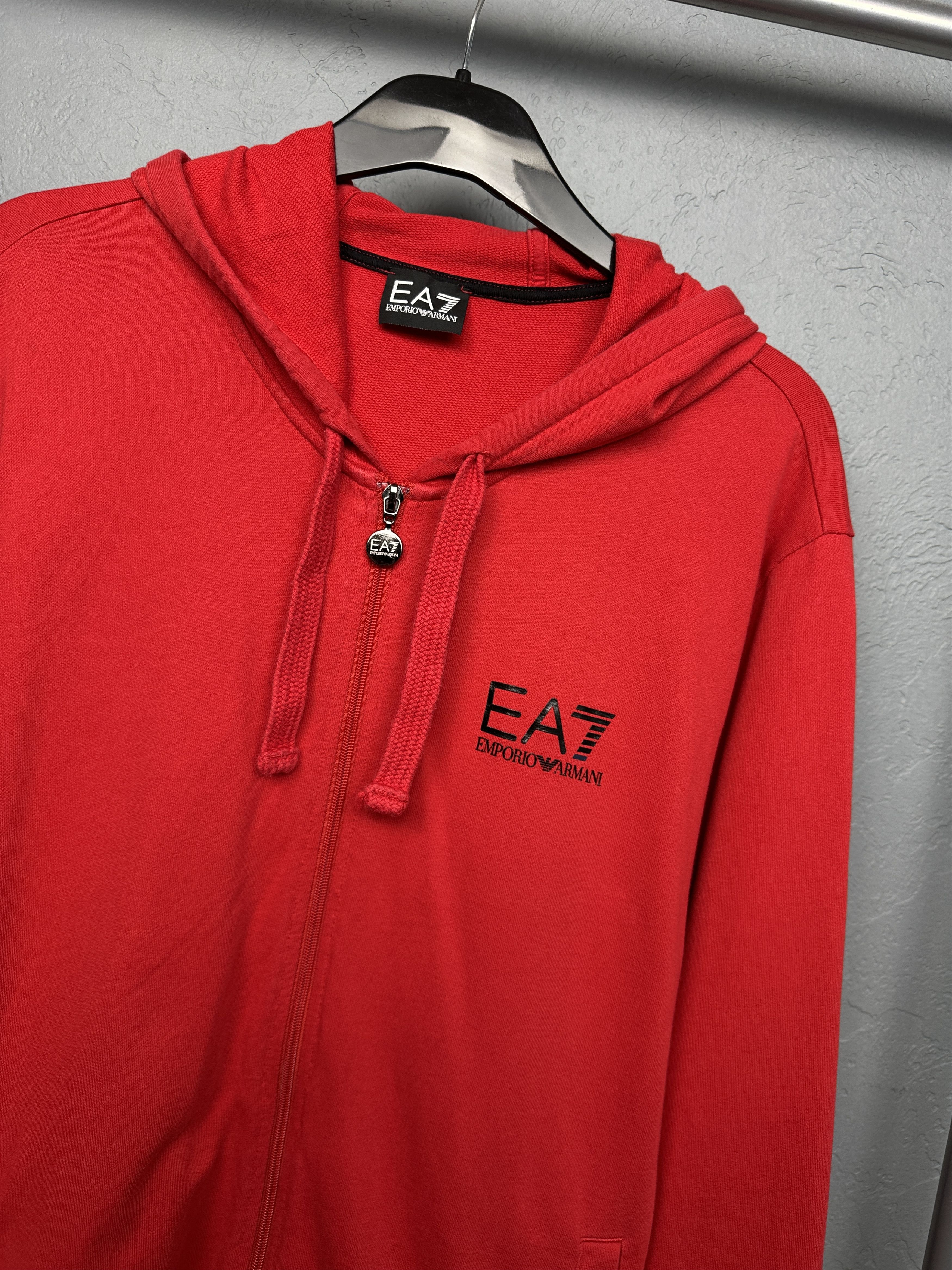 Emporio Armani Emporio Armani Mens Full Zip Hoodie Size US XXL / EU 58 / 5 - 2 Thumbnail