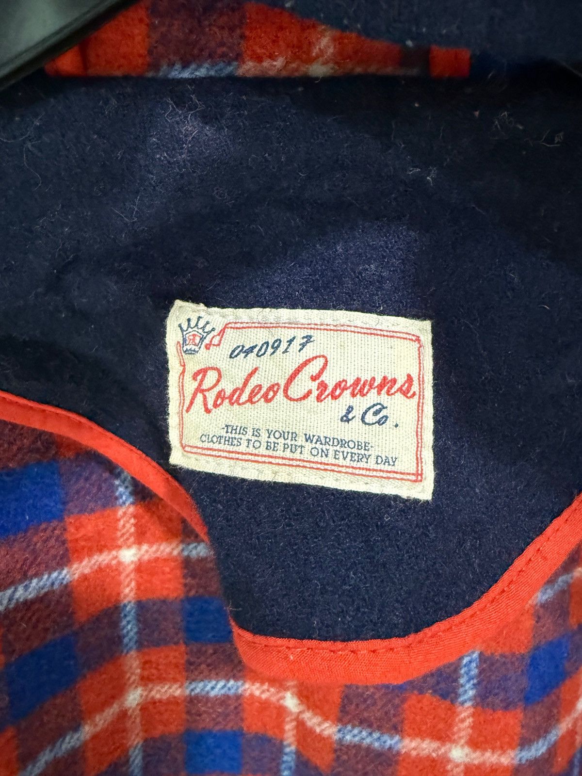 Toyo Enterprises Japan Brand Rodeo Crown Zipper Wool Jacket With Hoodies Size US M / EU 48-50 / 2 - 5 Thumbnail