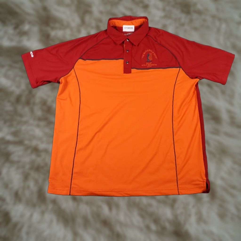 Vintage Sunice Polo Shirt Mens Large Red Golf Casual Short Sleeve Adult Size US L / EU 52-54 / 3 - 1 Thumbnail