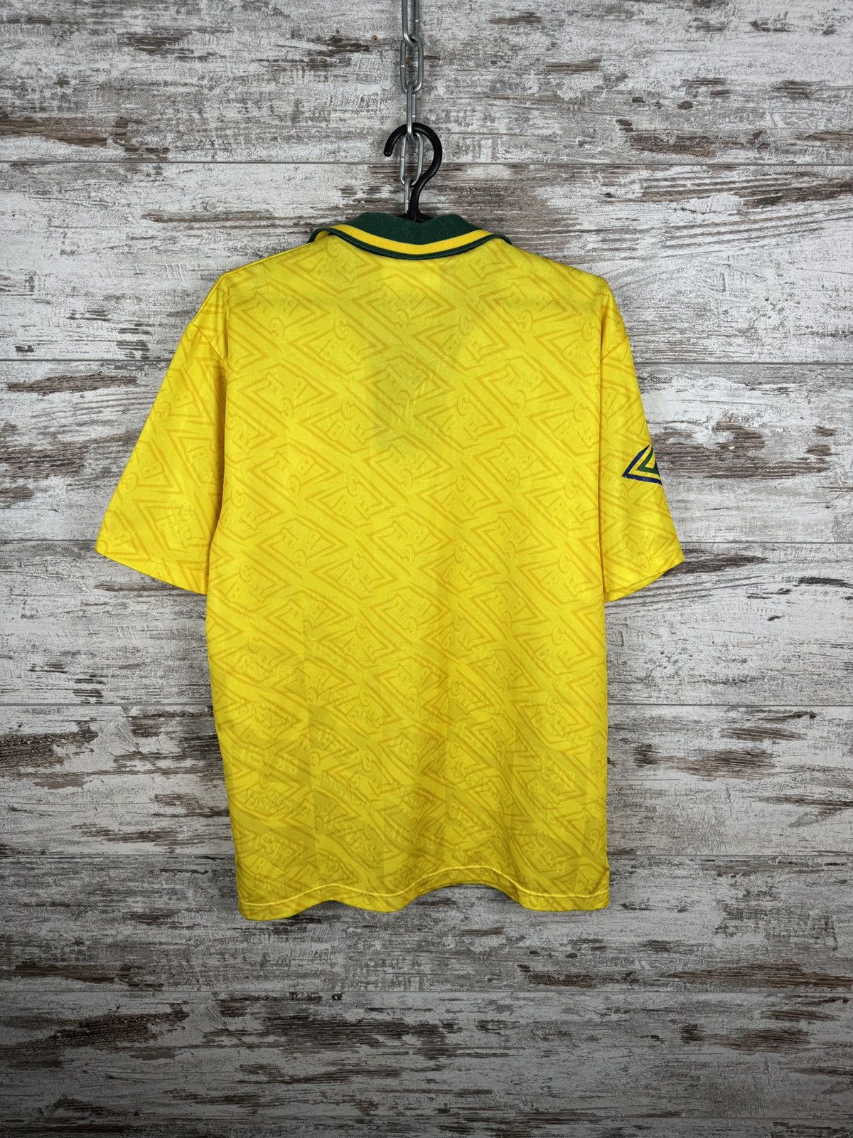 Home Vintage Umbro Brasil T-shirt soccer jersey Brazil tee