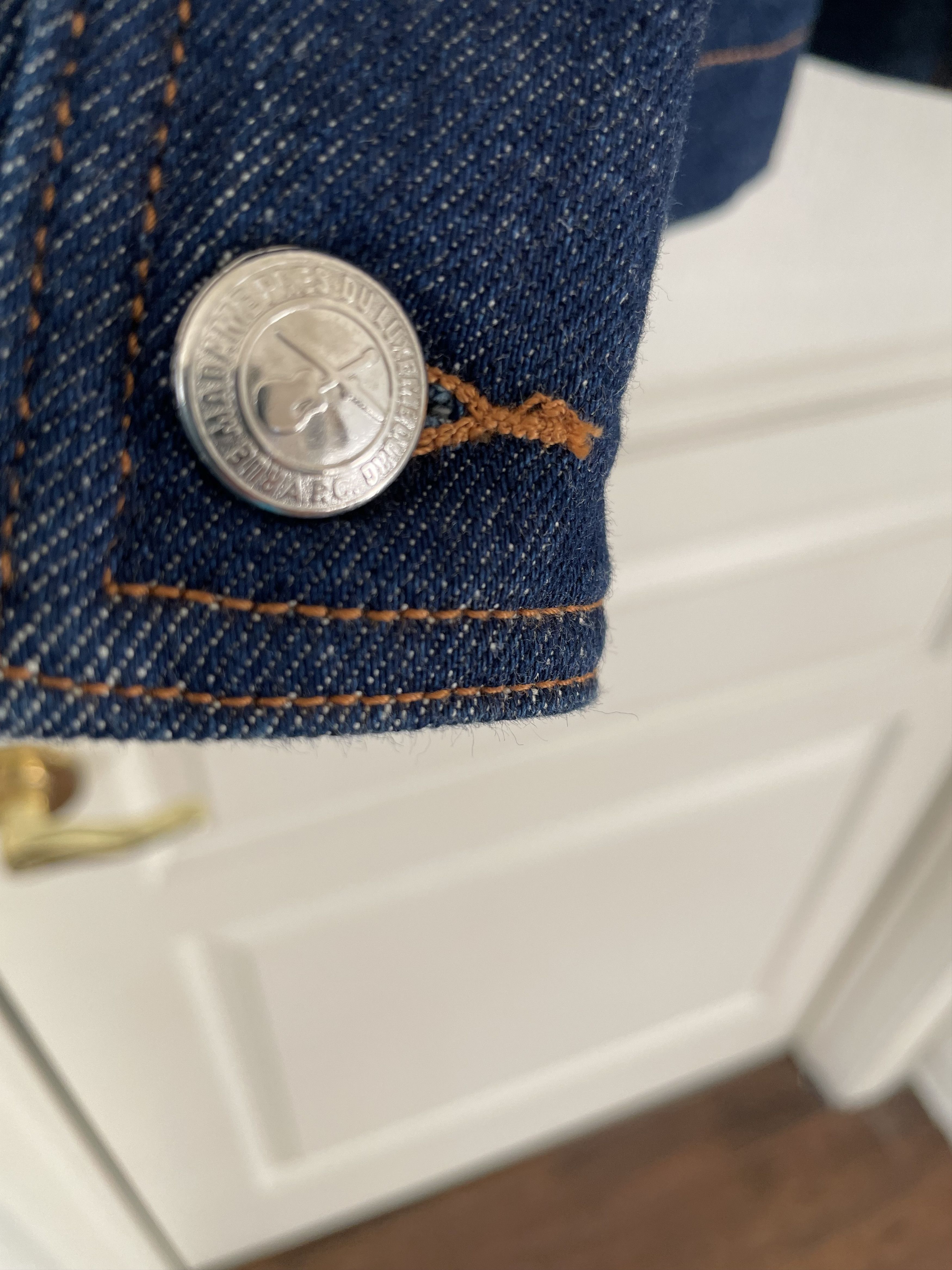 A.P.C. Axel Faux Shearling Denim Jacket Size US M / EU 48-50 / 2 - 5 Thumbnail