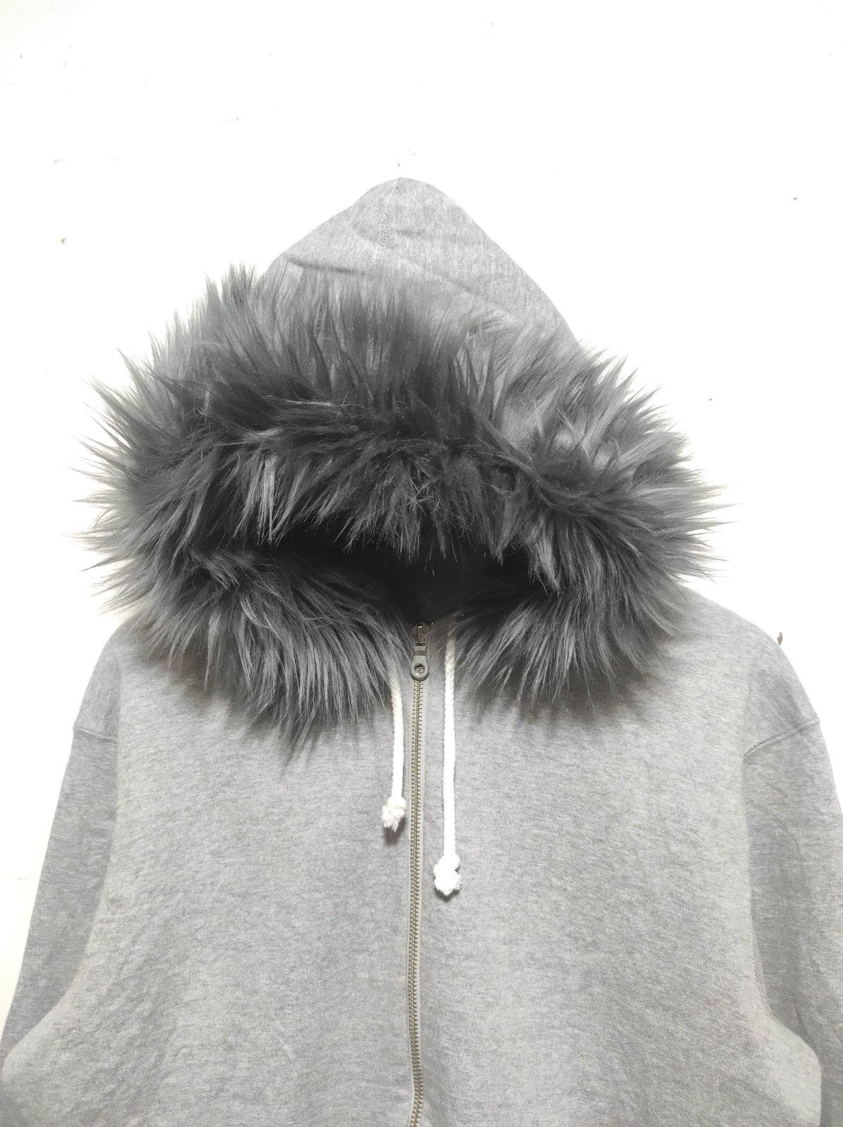 Japanese Brand So-ro made in Japan double zip fur hoodie ifsix LGB style Size US XS / EU 42 / 0 - 9 Thumbnail