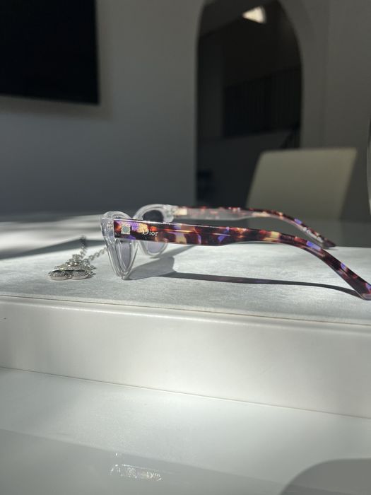 dior clear frames