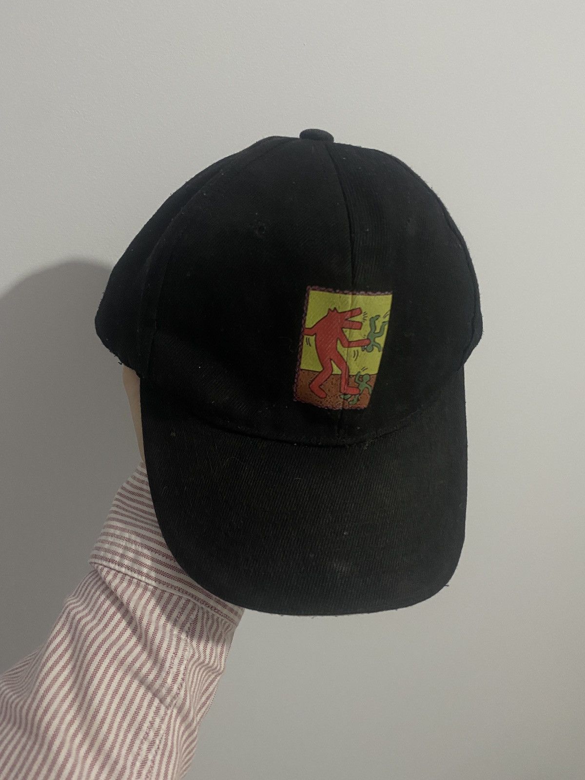 Vintage Keith herring motive Vintage hat Size ONE SIZE - 1 Thumbnail