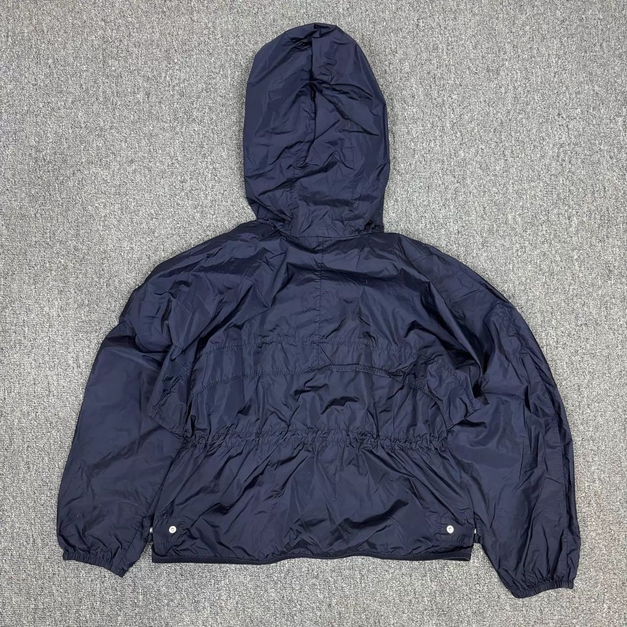 Moncler Moncler Navy Nylon Logo Shell Jacket Size 2 99 New Size M / US 6-8 / IT 42-44 - 3 Thumbnail