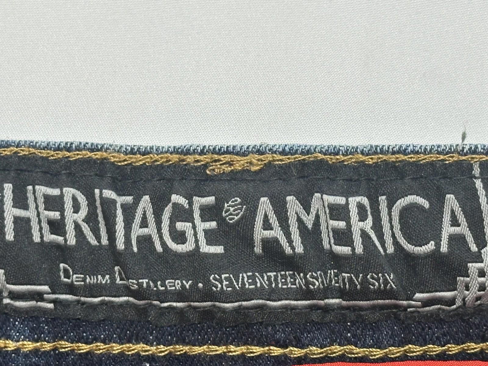 Other Heritage America Distressed Denim Jeans Blue Men 38/34 Size US 38 / EU 54 - 8 Thumbnail