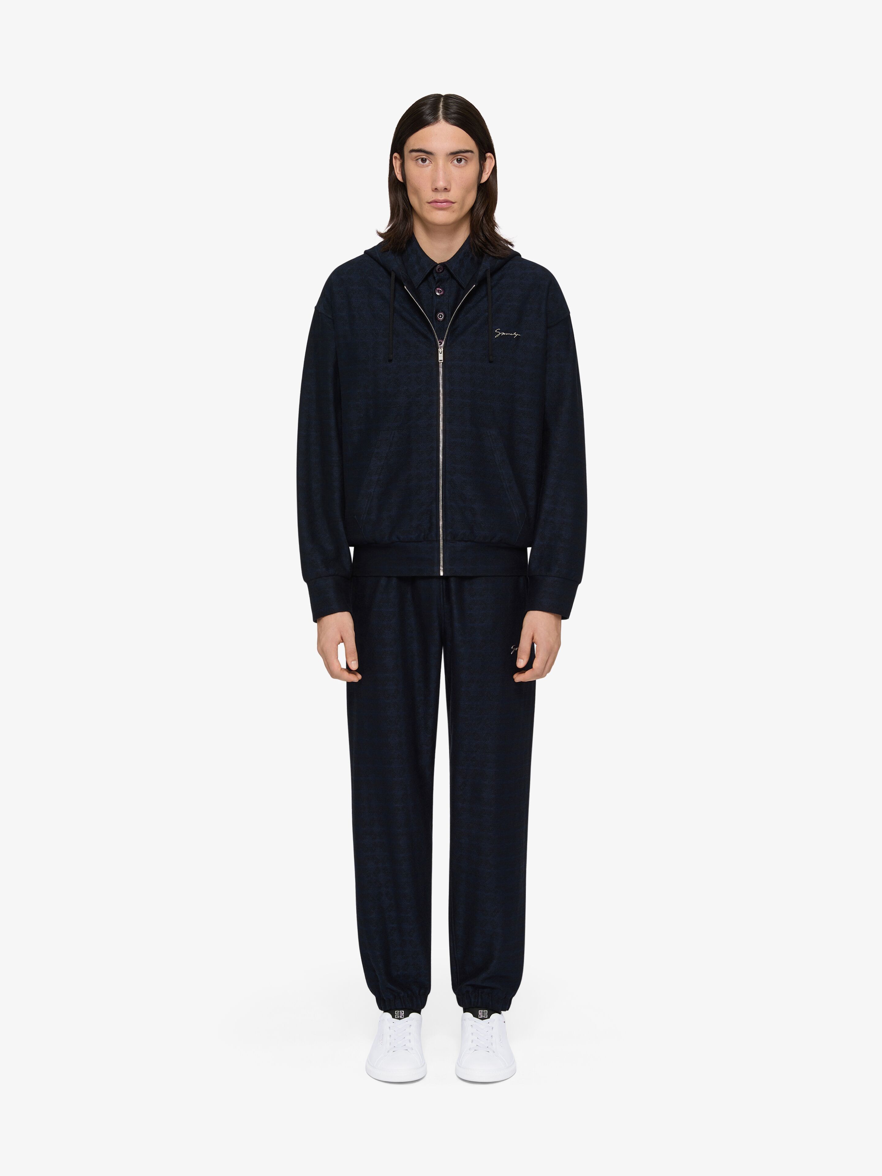 Givenchy o1w1db10326 Casual Sweatpants & Joggers in Black/Navy Size US 32 / EU 48 - 2 Thumbnail