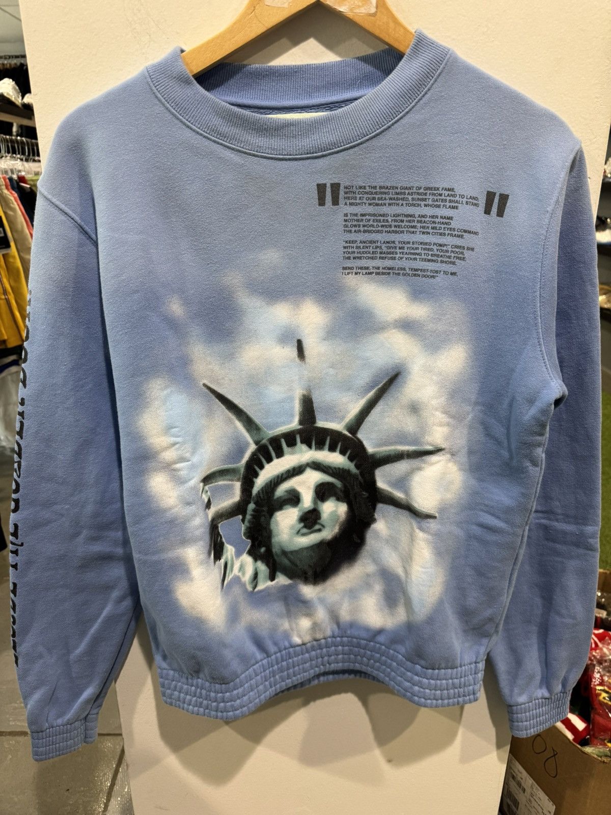 Off-White Statue Of Liberty Crewneck
