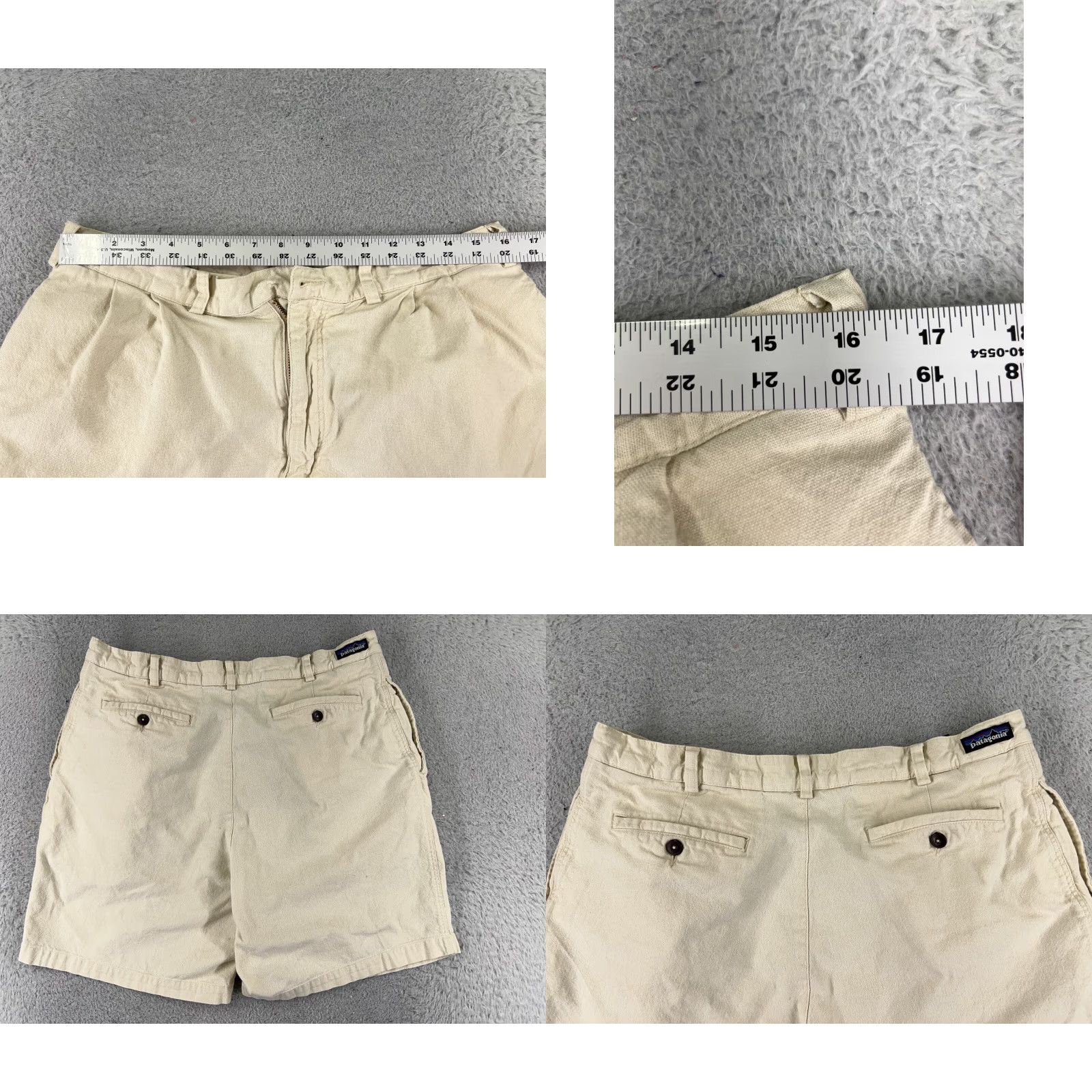 Patagonia Patagonia Shorts Adult 34 Beige Organic Cotton Woven Missing Button Size US 36 / EU 52 - 9 Thumbnail
