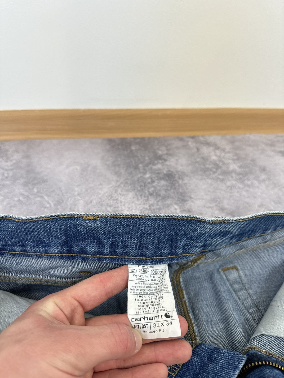 Carhartt Vintage Carhartt Carpenter Cargo USA Work Opium Jeans Pants Size US 32 / EU 48 - 14 Thumbnail