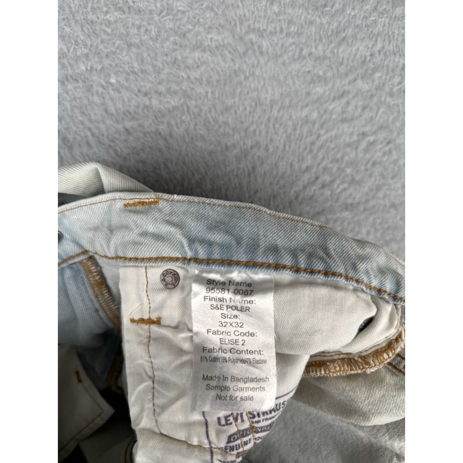 Levi's Levi's Jeans 32 Blue Denim 511 Cotton Premium Regular Straight 5-Pocket Design Mens Jeans jeans Slimming 30x30 Sample Vintage No N/A Size US 32 / EU 48 - 6 Thumbnail