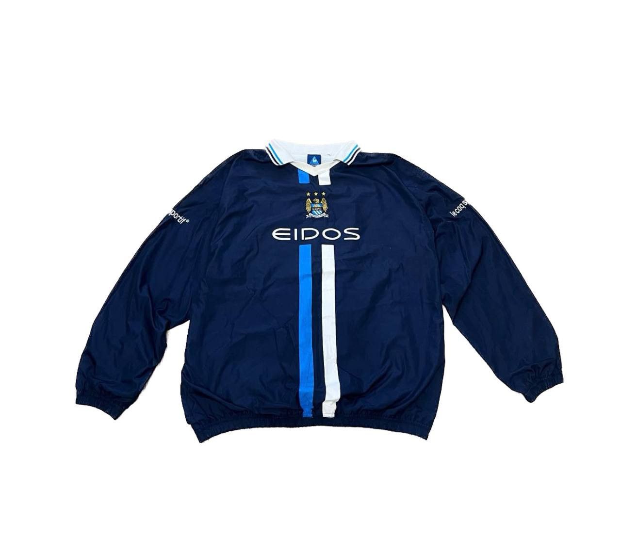 Le Coq Sportif 1999/2001 Manchester City Rare Soccer Football Jacket XXL Size US XXL / EU 58 / 5 - 1 Thumbnail