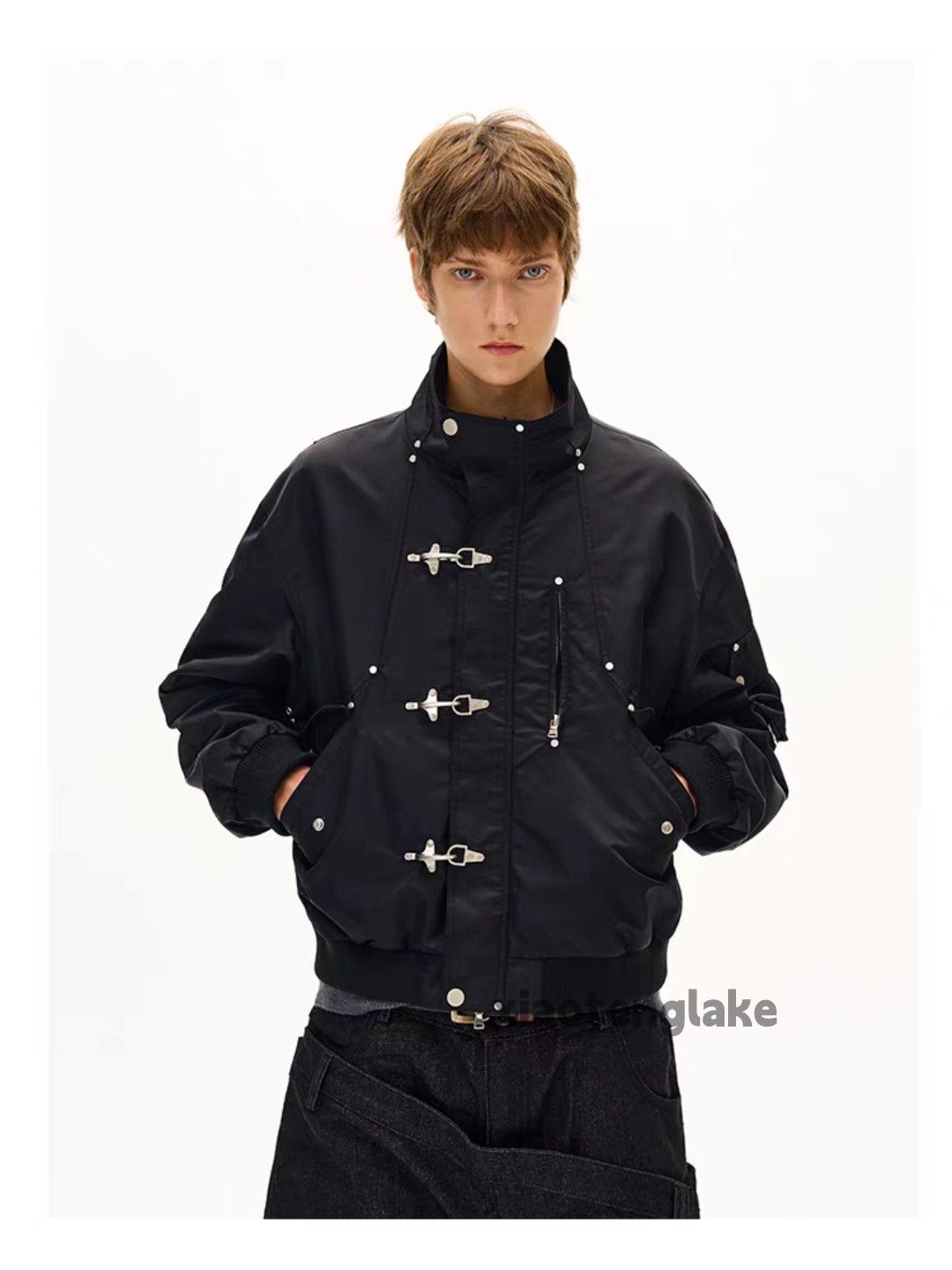 Vintage Utility skate hiphop outdoor sports tactical cargo jacket Size US XL / EU 56 / 4 - 4 Thumbnail