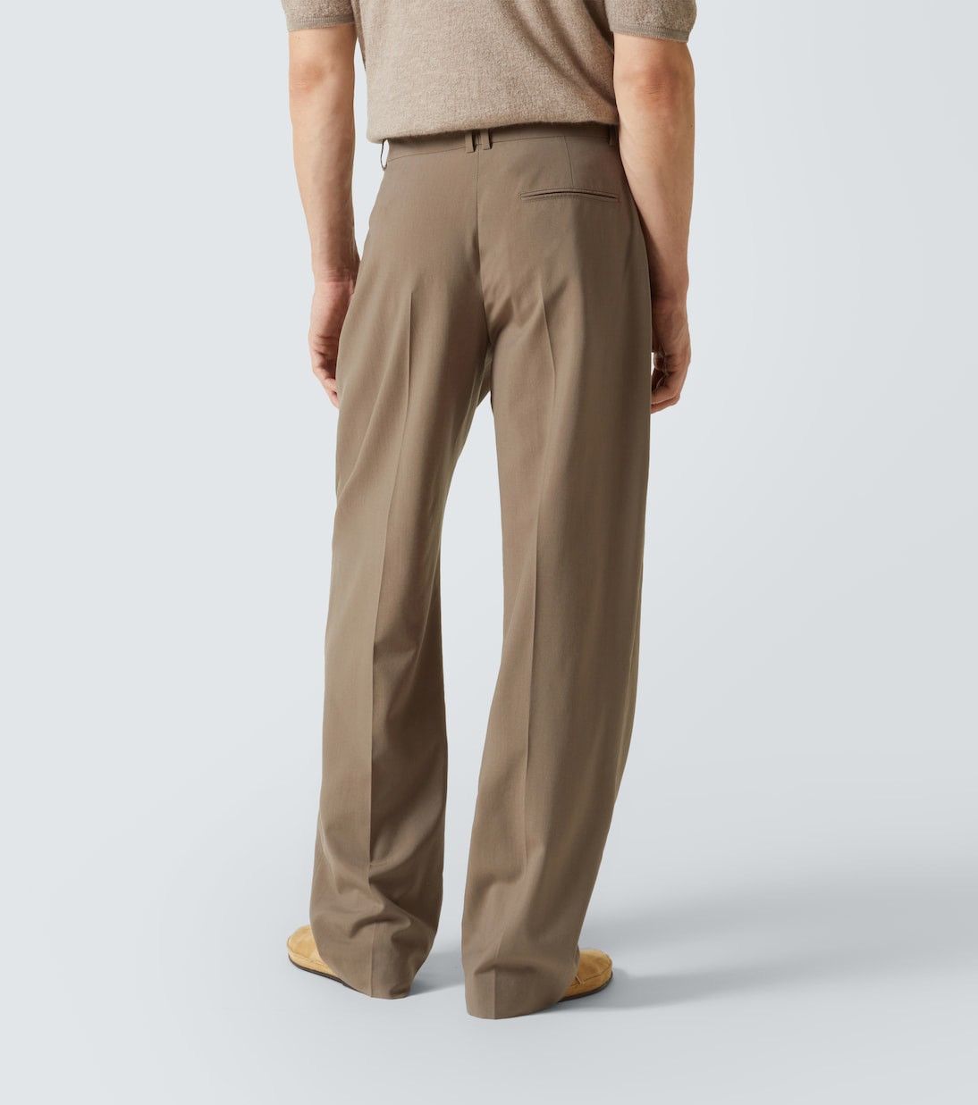 スーツ THE ROW Mikeno Pleated Wool Pants THE ROW Men's Mikeno Pleated Wool Pants - Bergdorf Goodman