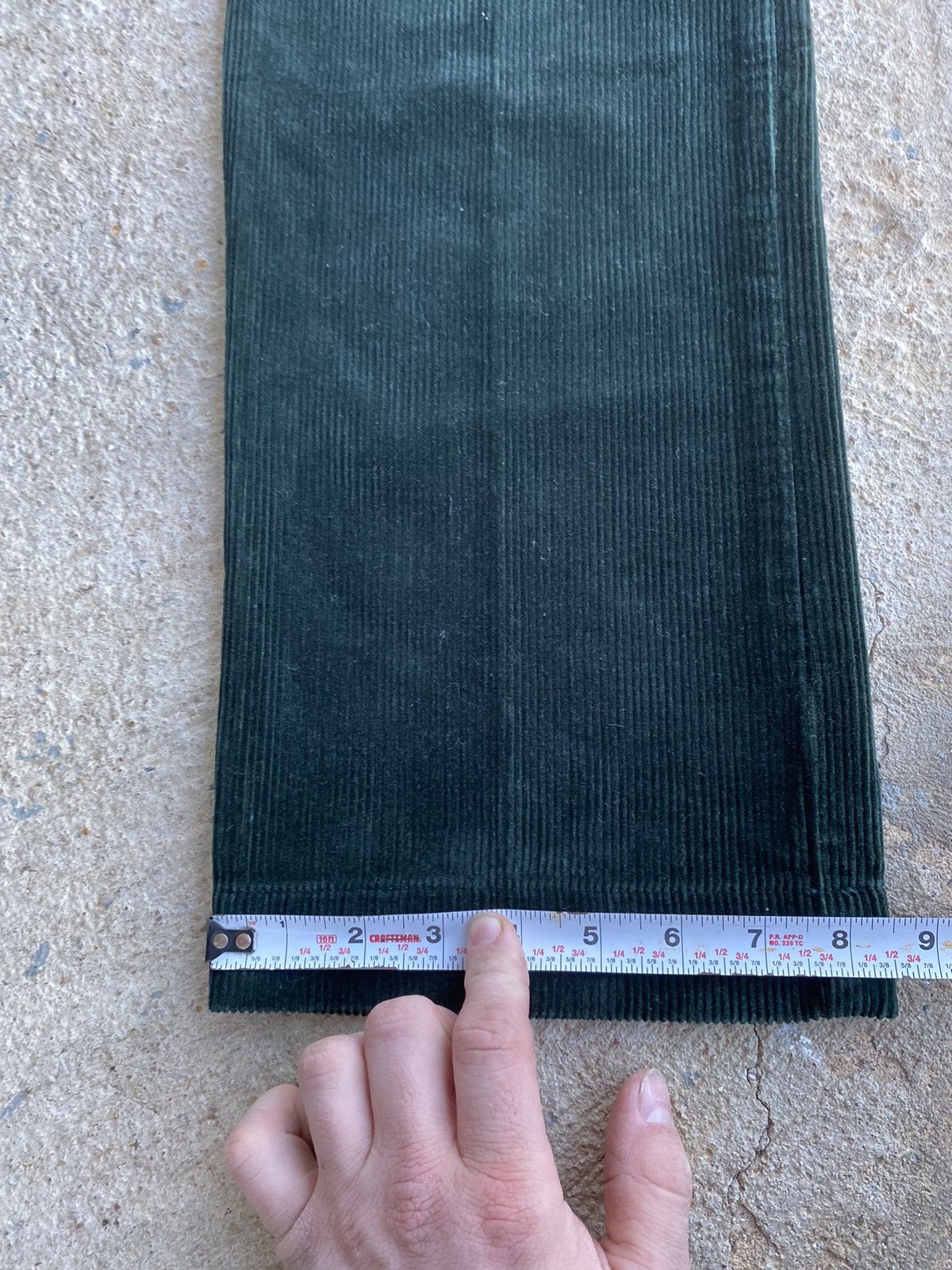 Polo Ralph Lauren × Vintage Vintage Y2K Polo Ralph Lauren NWT Green Corduroy Pants Size US 28 / EU 44 - 10 Thumbnail