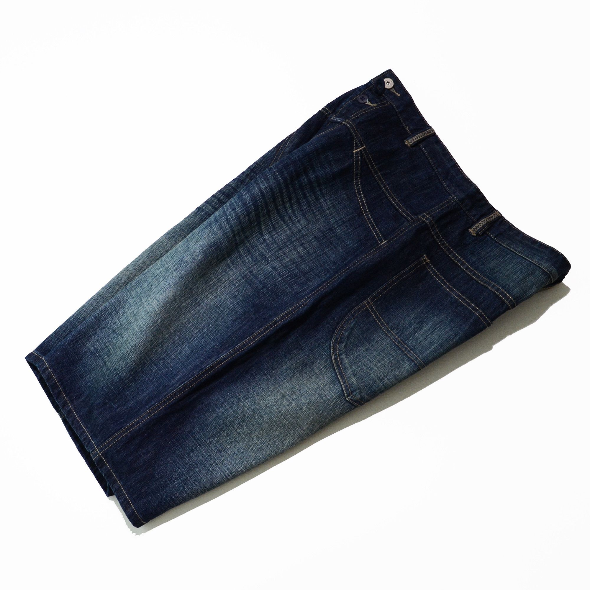 Marithe + Francois Girbaud M+FG Jorts W32 Denim 2006 Carft Y2K Streetwear Size US 32 / EU 48 - 2 Thumbnail