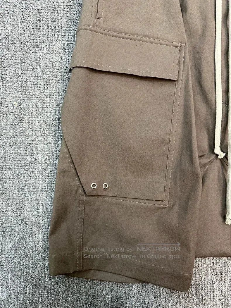 Rick Owens Rick Owens Brown Cargo Shorts for Men. Size US 36 / EU 52 - 3 Thumbnail