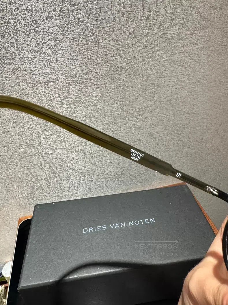 Dries Van Noten Dries Van Noten Black Eyeglasses Size ONE SIZE - 7 Thumbnail